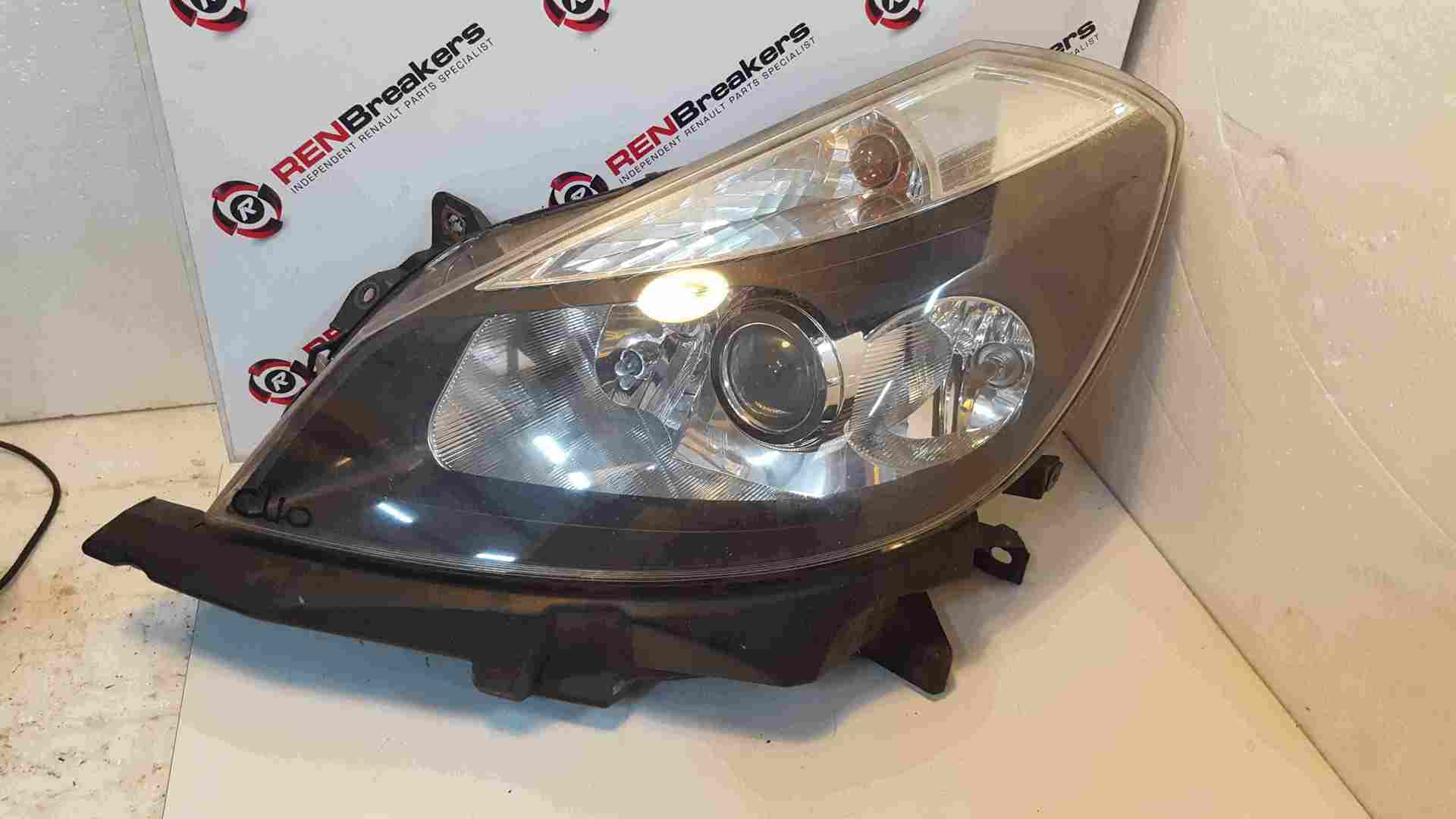 Renault Clio MK3 2005-2009 Passenger NSF Front Headlight Sticker 8200261613