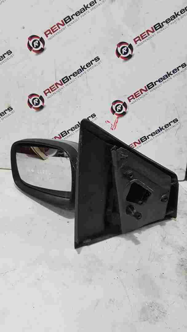 Thumb 3 Renault Clio MK3 2005-2009 Passenger Ns NSF Wing Mirror Green Ted97