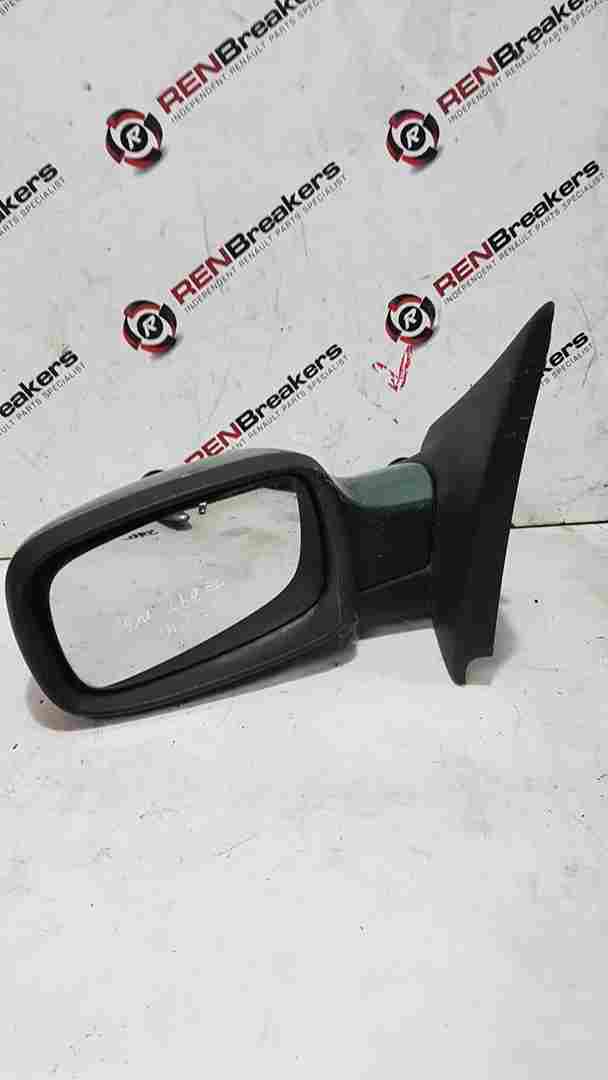 Thumb 4 Renault Clio MK3 2005-2009 Passenger Ns NSF Wing Mirror Green Ted97
