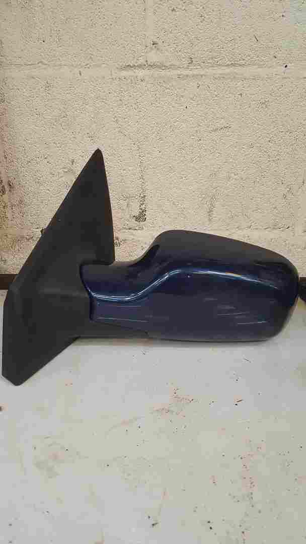 Renault Clio MK3 2005-2009 Passenger Ns Wing Mirror Blue 432 NO GLASS