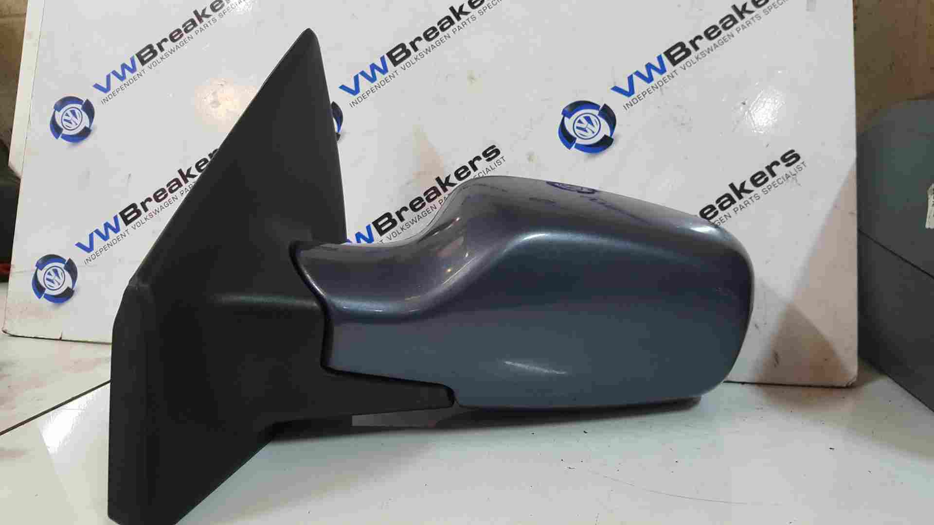 Thumb 2 Renault Clio MK3 2005-2009 Passenger Ns Wing Mirror Blue Purple Tej47 Chipped