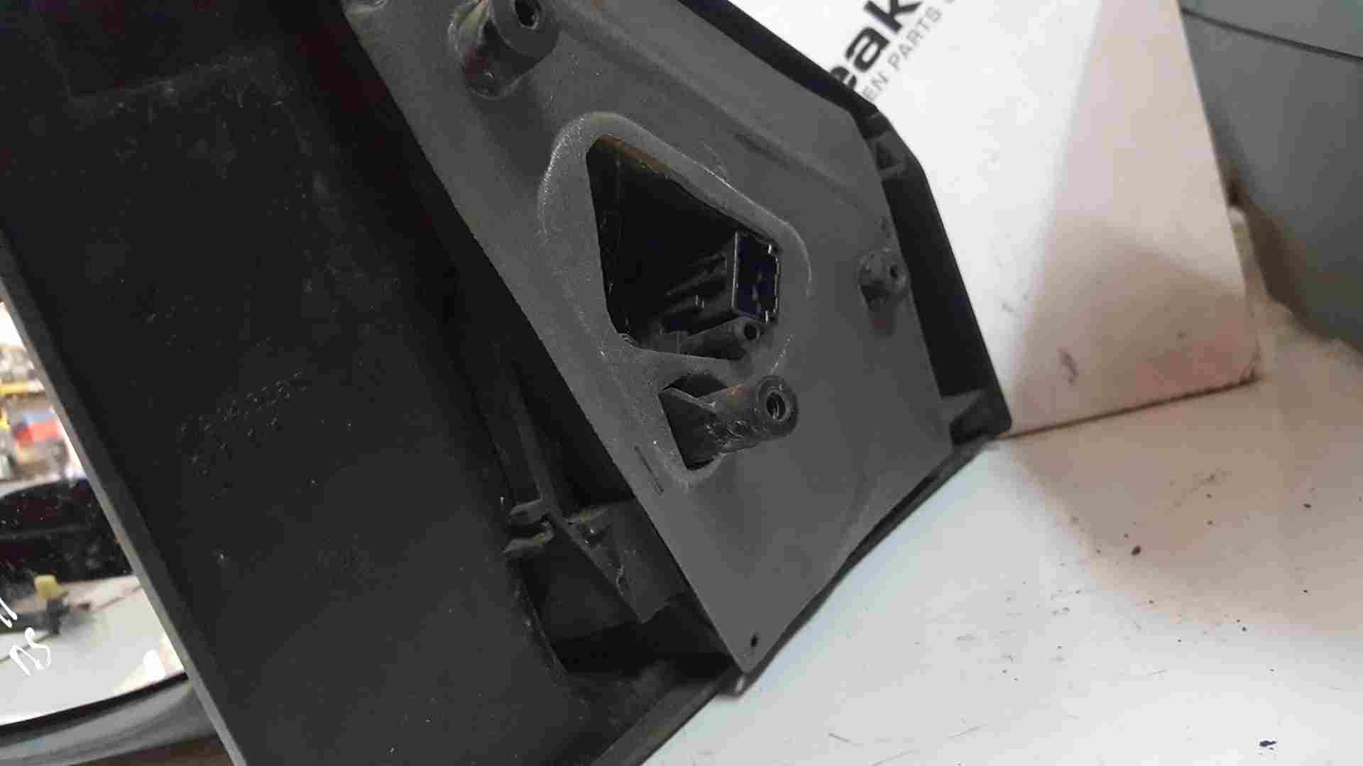 Thumb 6 Renault Clio MK3 2005-2009 Passenger Ns Wing Mirror Blue Purple Tej47 Chipped