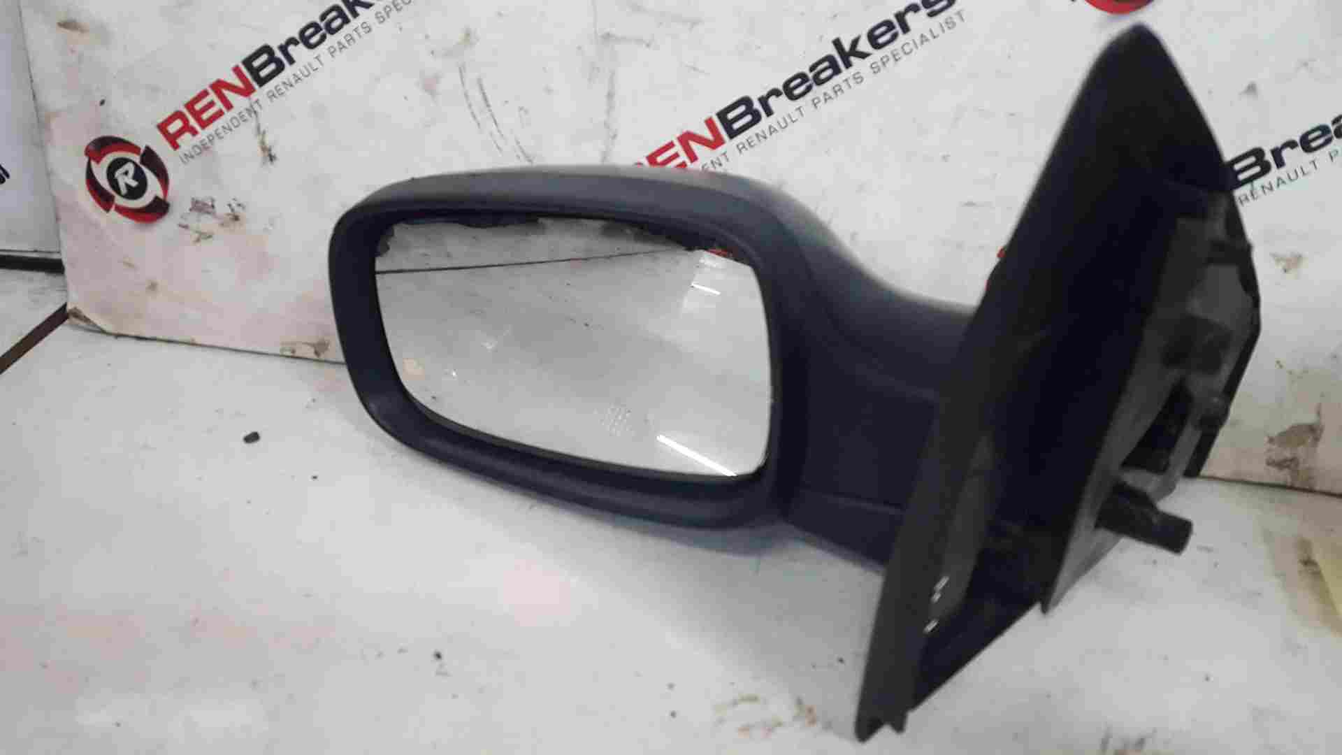 Thumb 2 Renault Clio MK3 2005-2009 Passenger Ns Wing Mirror Painted Black