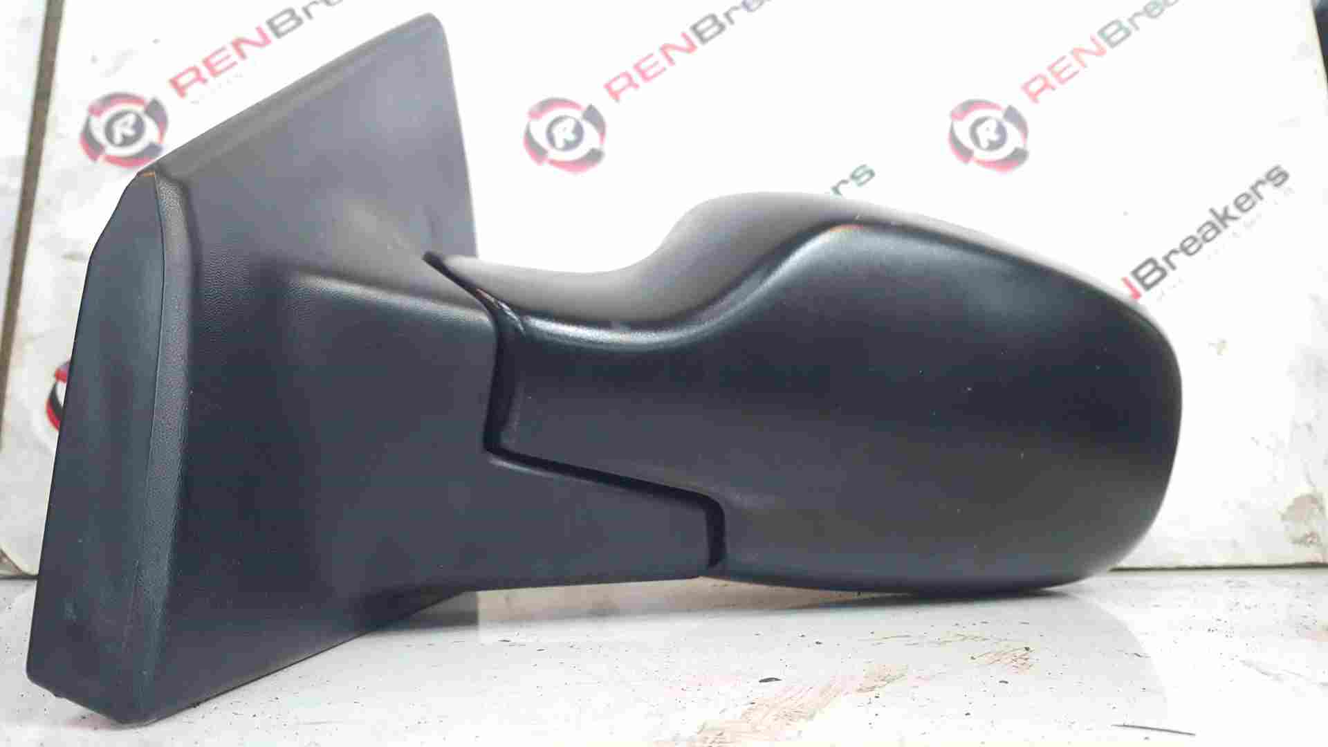 Renault Clio MK3 2005-2009 Passenger Ns Wing Mirror Painted Black