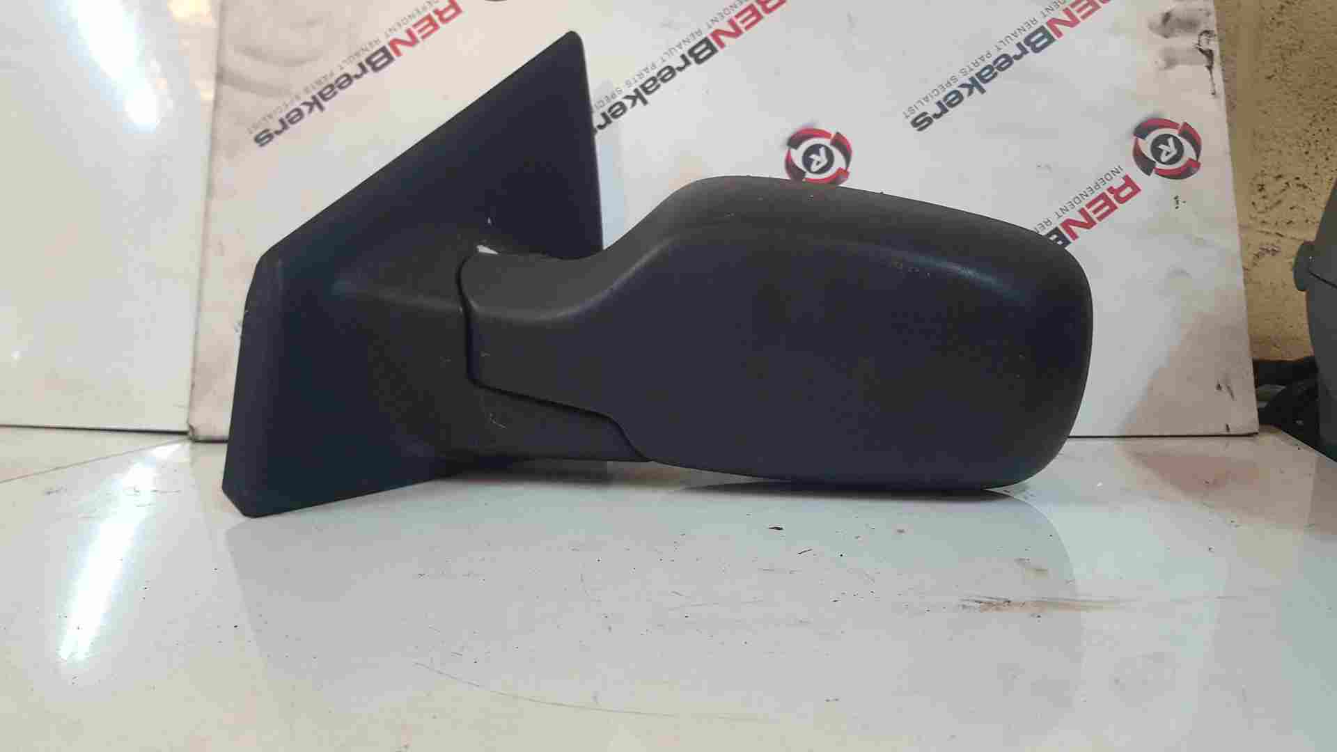 Thumb 3 Renault Clio MK3 2005-2009 Passenger Ns Wing Mirror Plain Black No Glass 