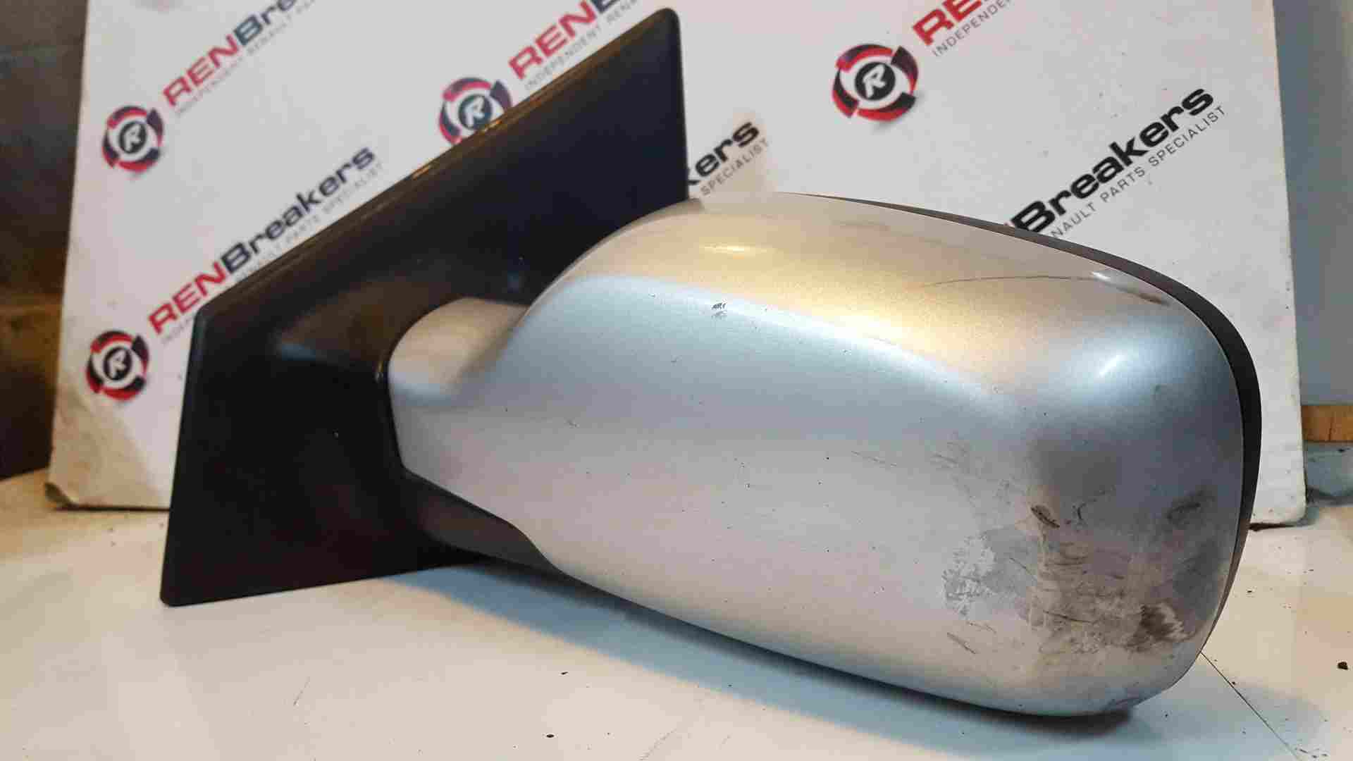 Left Side Heated Aspheric Wing Mirror Glass For Renault Clio MK3 2005-2009 - WCM