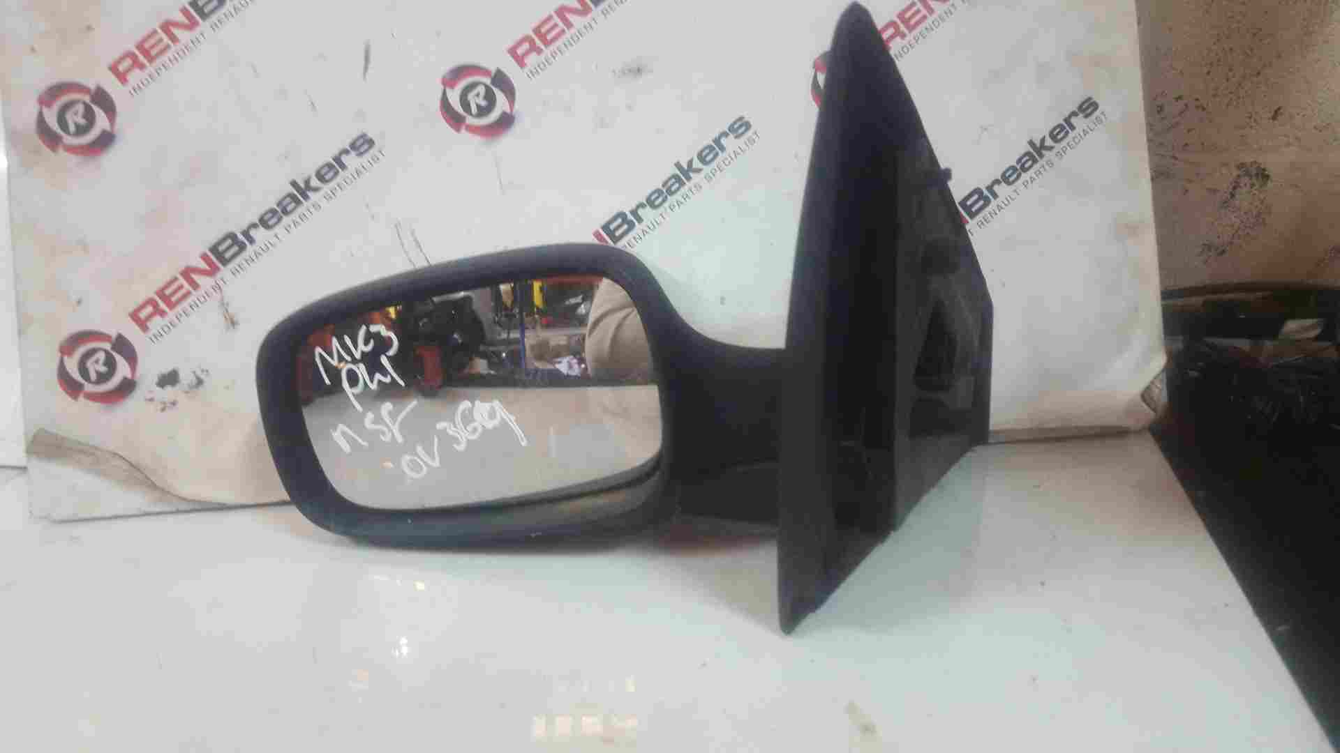 Thumb 5 Renault Clio MK3 2005-2009 Passenger Ns Wing Mirror White Ov369 OV369