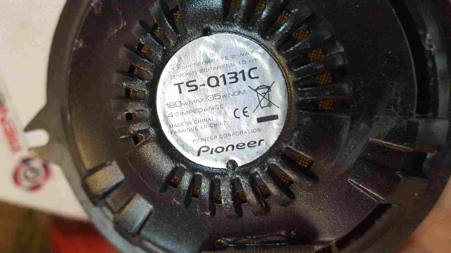 Thumb 3 Renault Clio MK3 2005-2009 Pioneer Ts Q131c Speakers Pair 13Cm TSQ131C