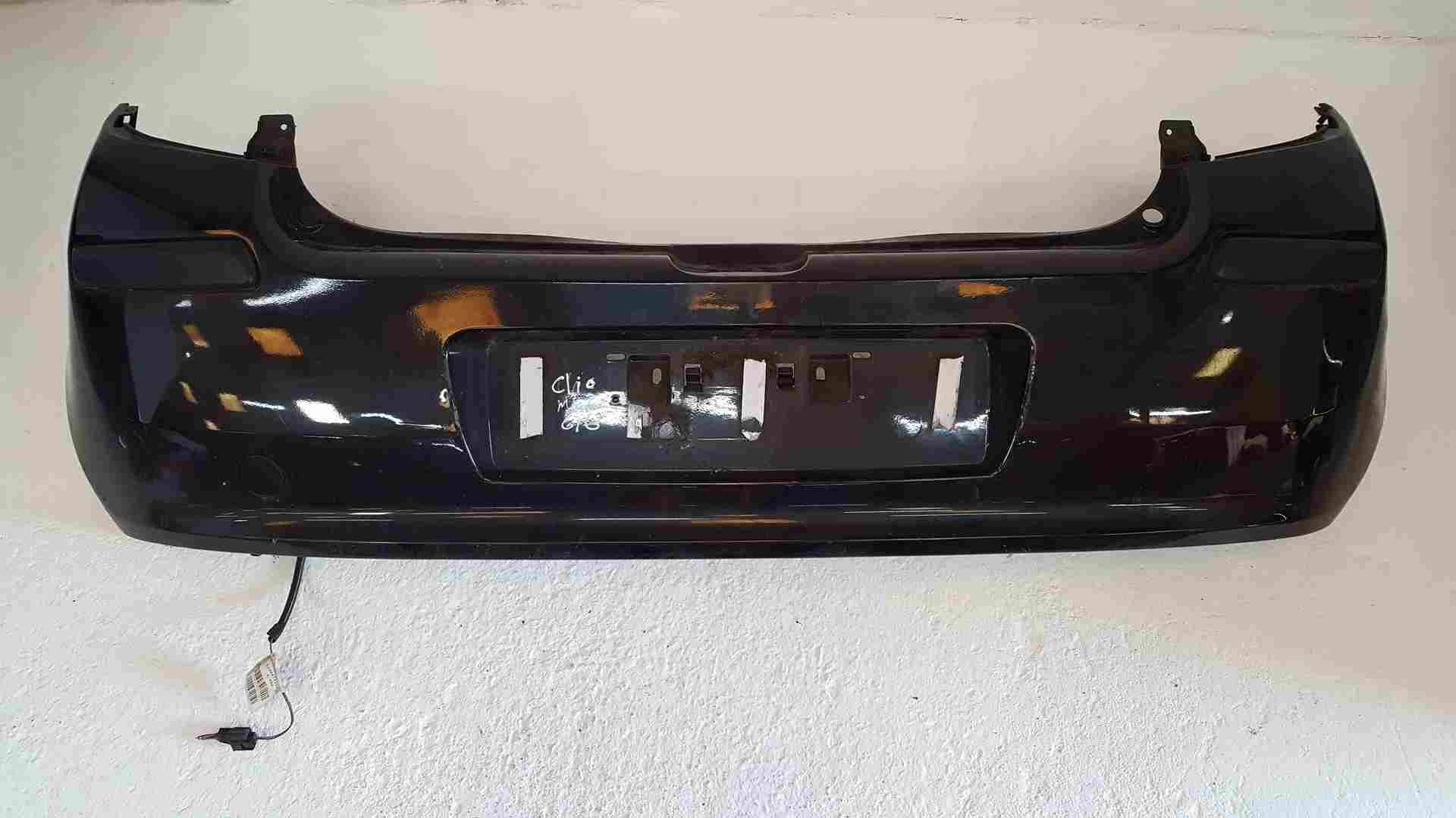 Thumb 8 Renault Clio MK3 2005-2009 Rear Bumper Black 676