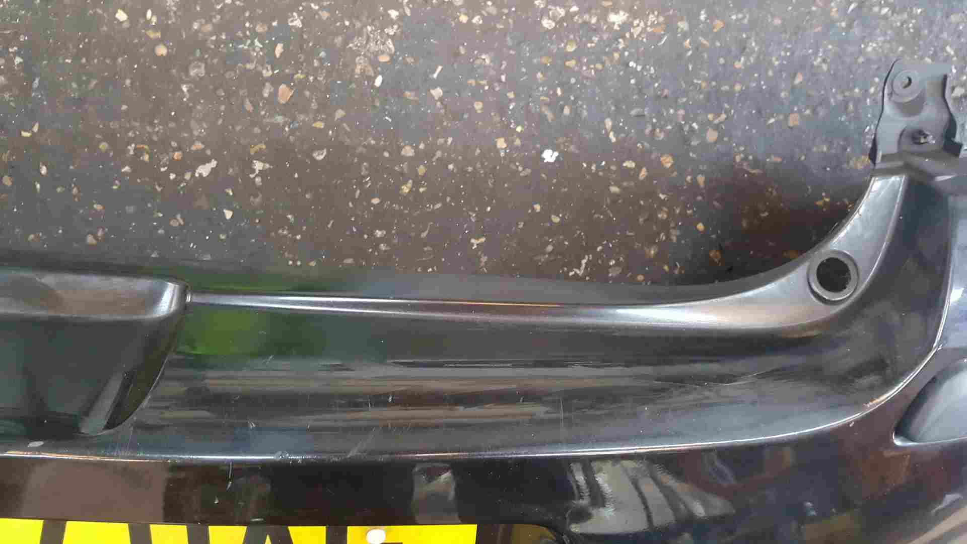 Thumb 4 Renault Clio MK3 2005-2009 Rear Bumper Black 676 Some Damage