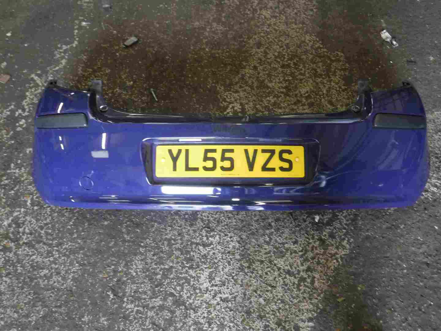 Renault Clio MK3 2005-2009 Rear Bumper Blue 460