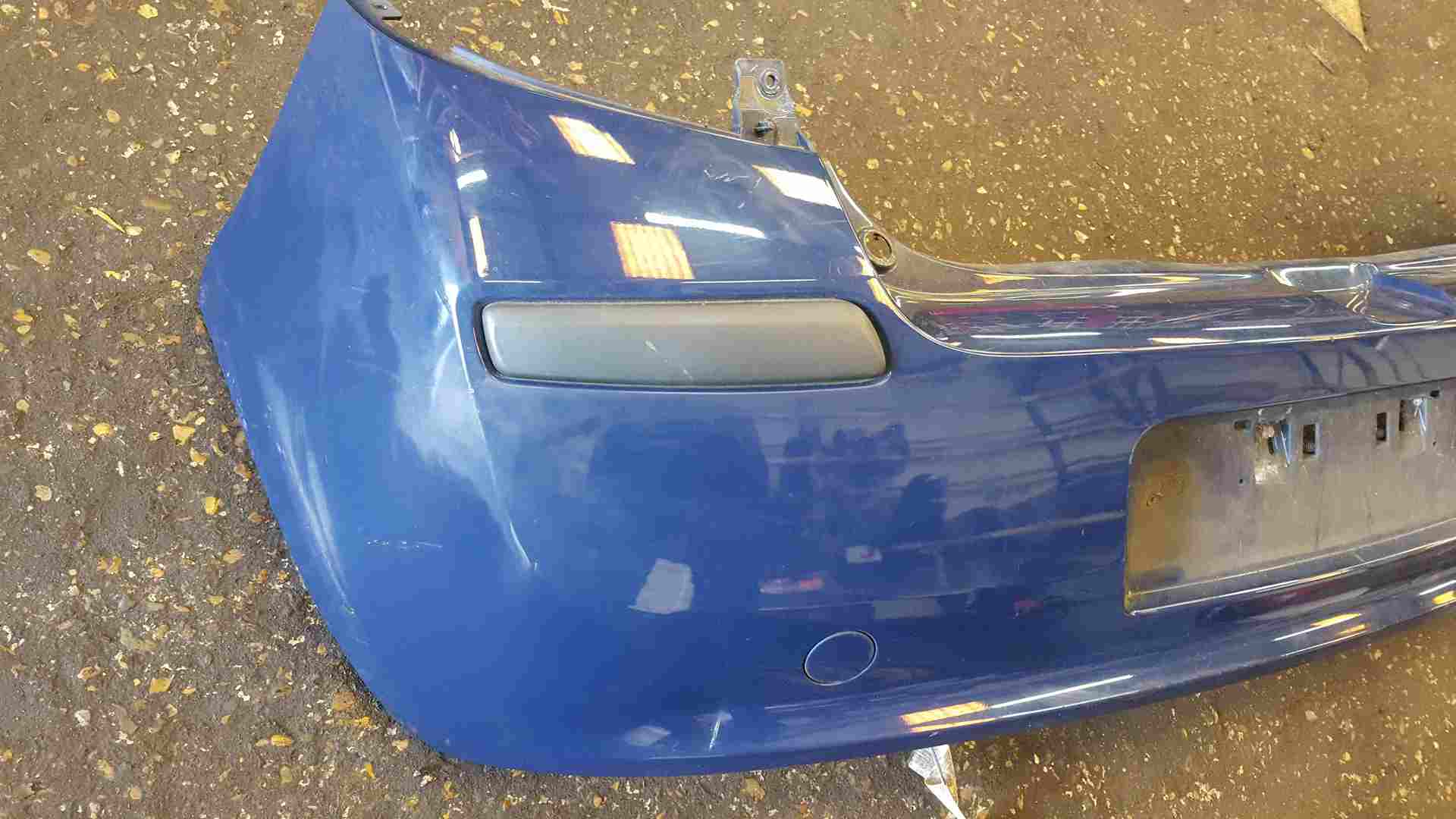 Thumb 2 Renault Clio MK3 2005-2009 Rear Bumper Blue 460 SOME DAMAGE