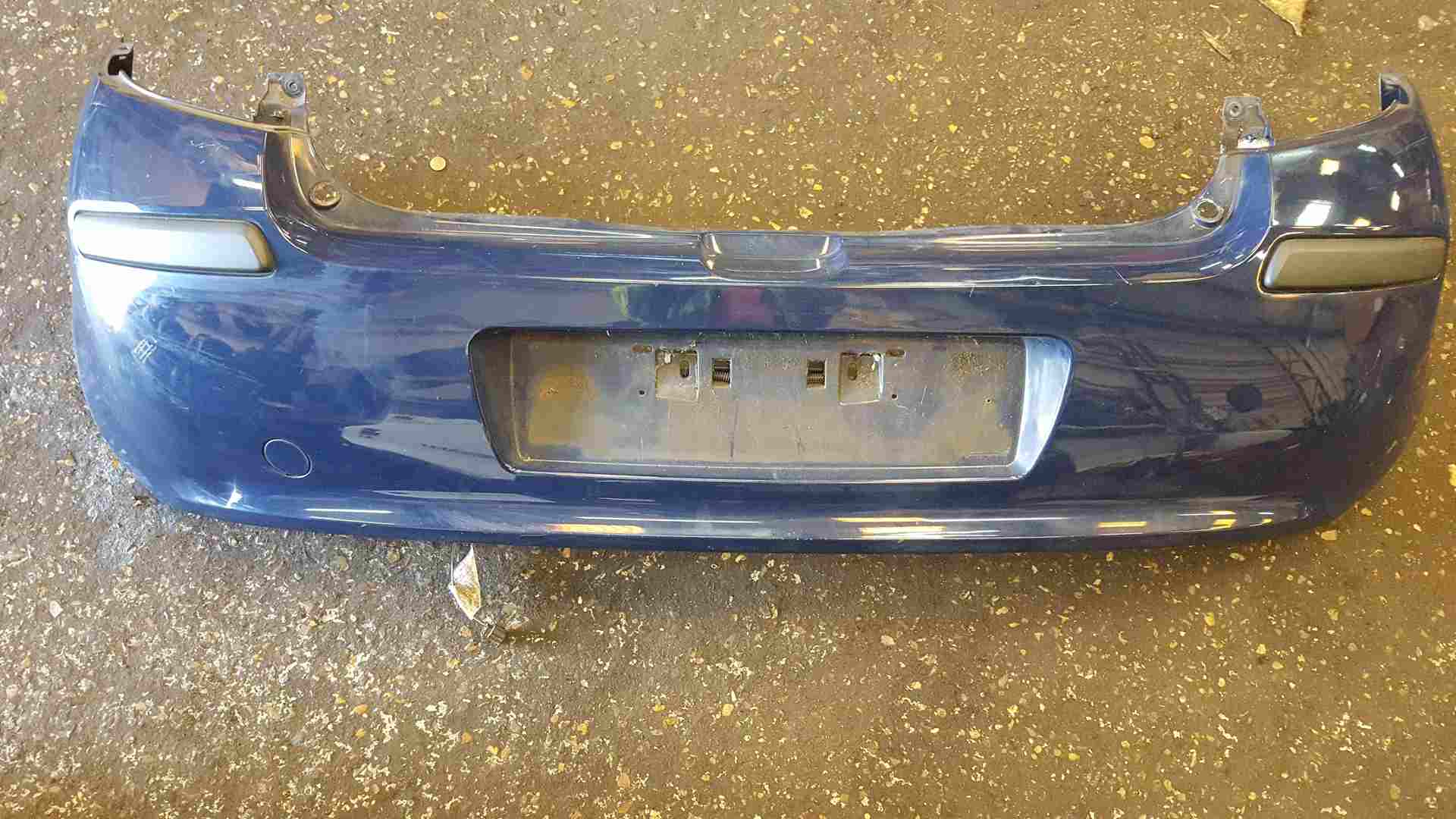 Thumb 4 Renault Clio MK3 2005-2009 Rear Bumper Blue 460 SOME DAMAGE