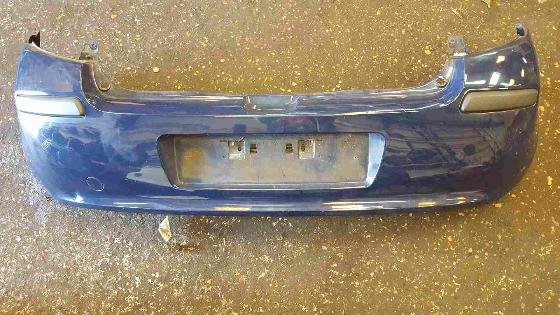 Thumb 6 Renault Clio MK3 2005-2009 Rear Bumper Blue 460 SOME DAMAGE