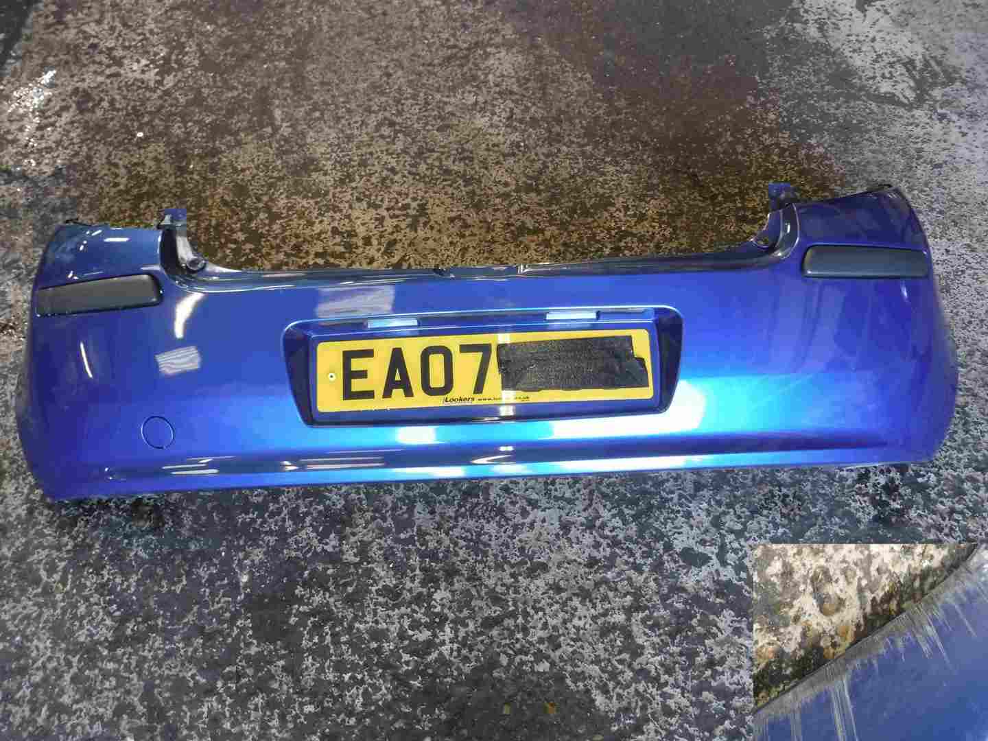 Renault Clio MK3 2005-2009 Rear Bumper Blue TERNA