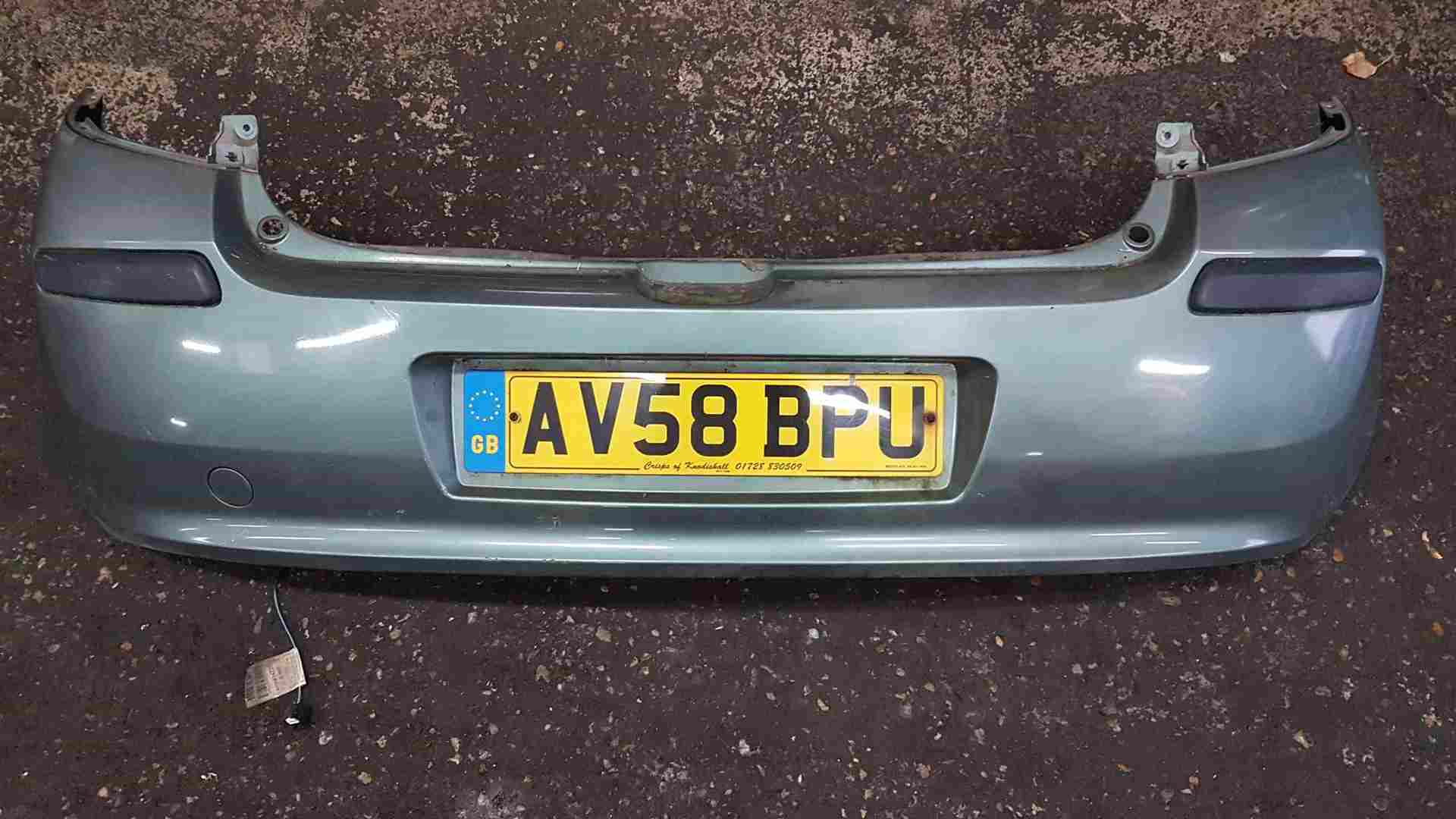 Renault Clio MK3 2005-2009 Rear Bumper Green Ted97