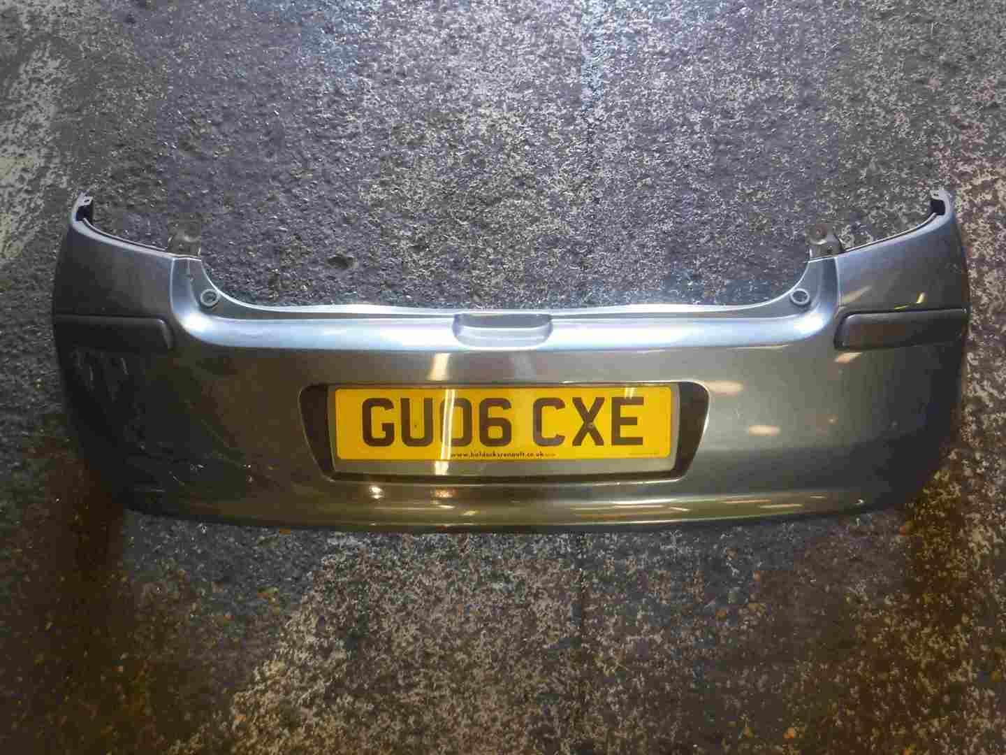 Renault Clio MK3 2005-2009 Rear Bumper Grey Purple TEJ47