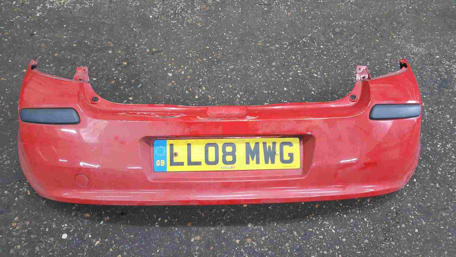 Renault Clio MK3 2005-2009 Rear Bumper Red 727