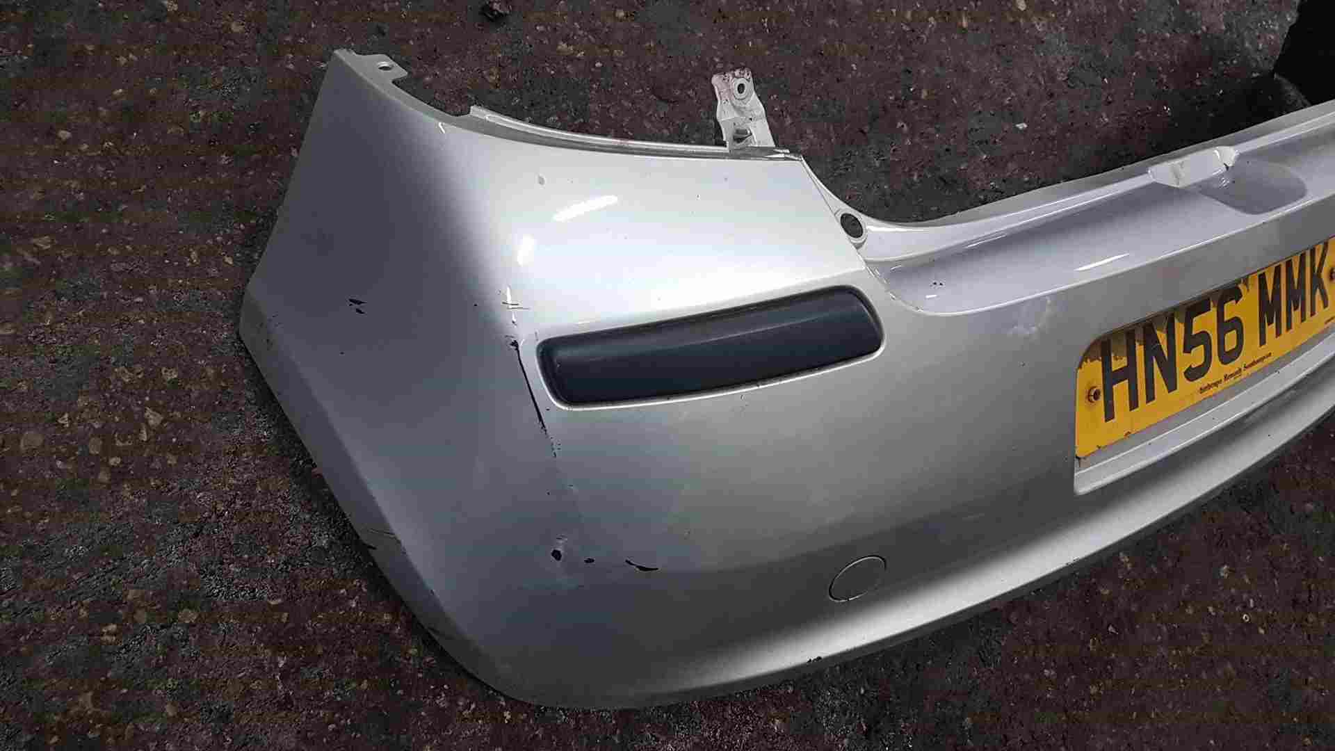 Thumb 2 Renault Clio MK3 2005-2009 Rear Bumper Silver Ted69