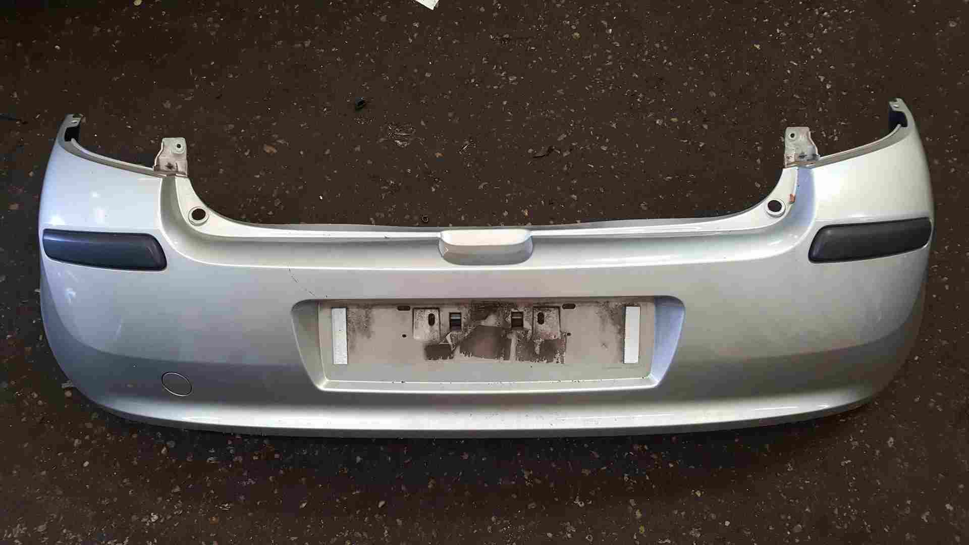 Renault Clio MK3 2005-2009 Rear Bumper Silver Ted69