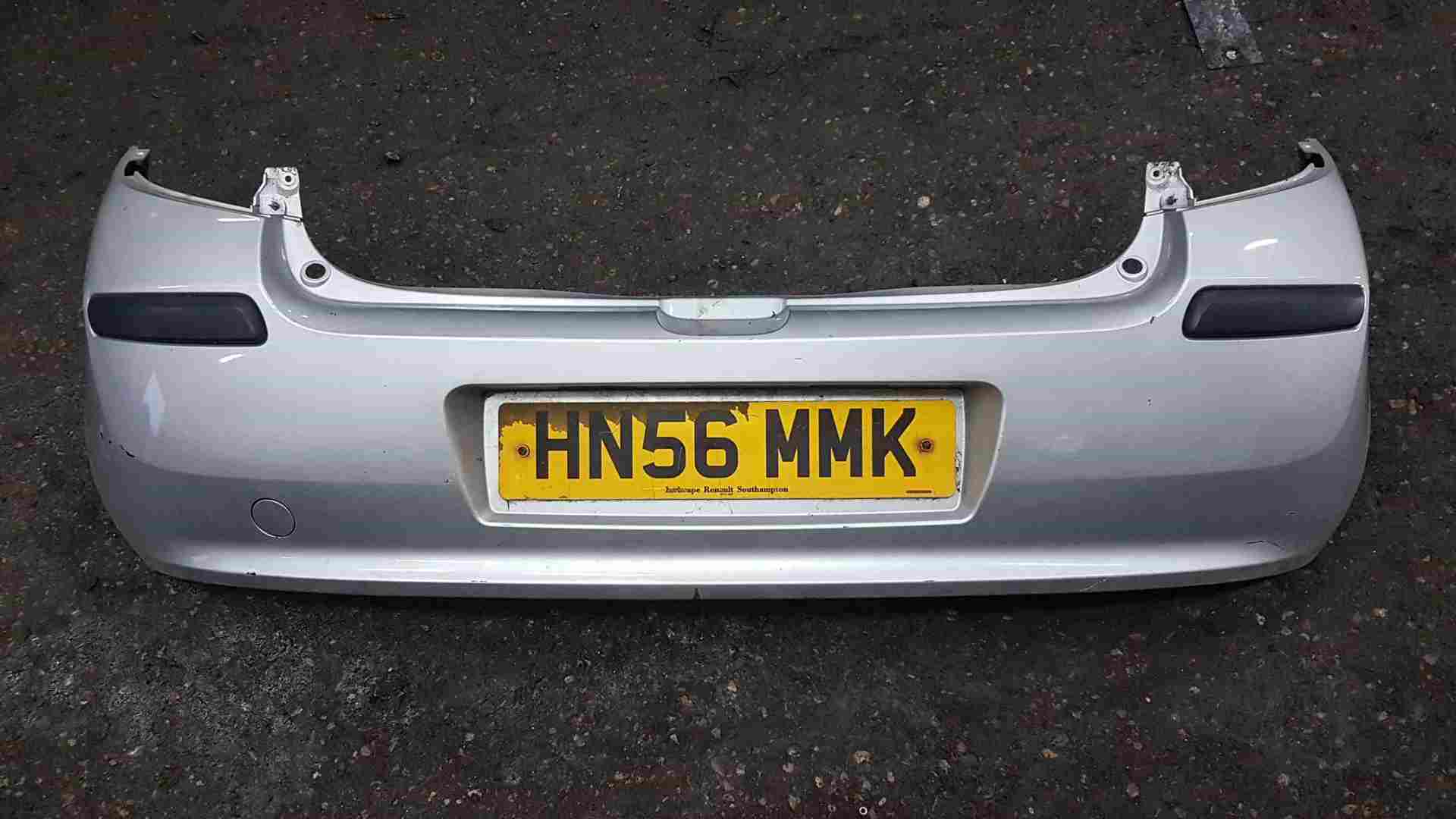 Thumb 7 Renault Clio MK3 2005-2009 Rear Bumper Silver Ted69