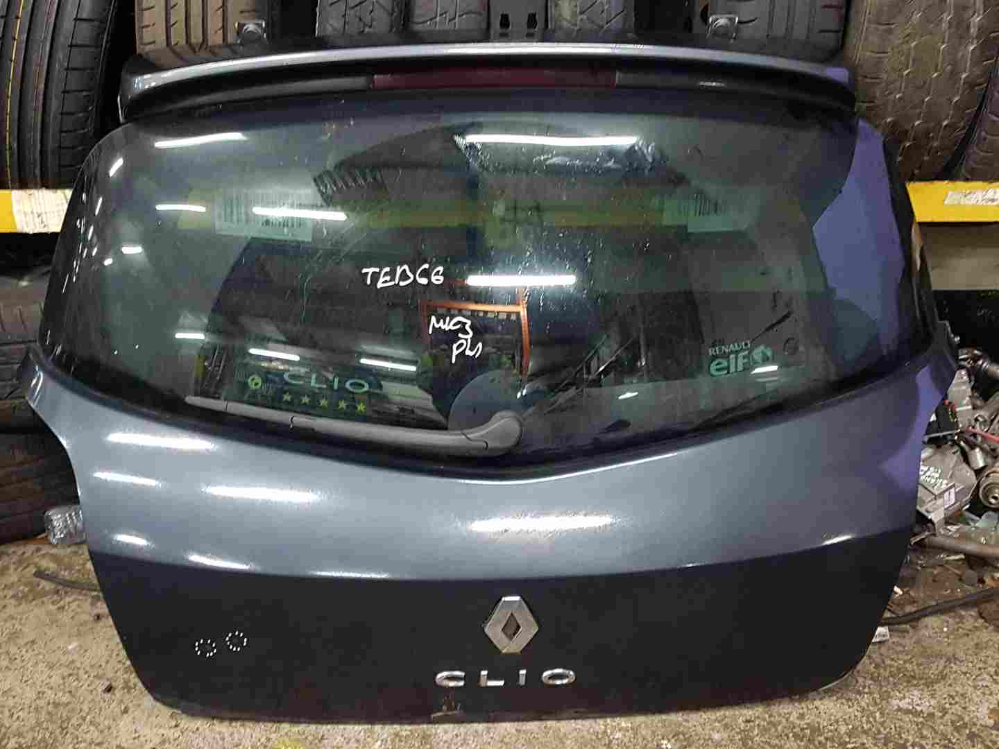 Thumb 2 Renault Clio MK3 2005-2009 Rear Tailgate Boot Grey Teb66 + Spoiler