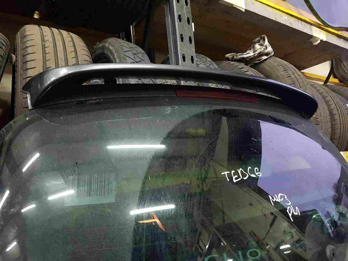 Thumb 4 Renault Clio MK3 2005-2009 Rear Tailgate Boot Grey Teb66 + Spoiler