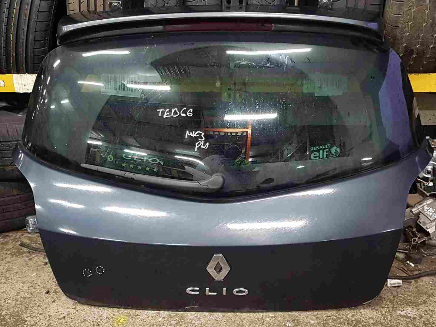 Thumb 5 Renault Clio MK3 2005-2009 Rear Tailgate Boot Grey Teb66 + Spoiler