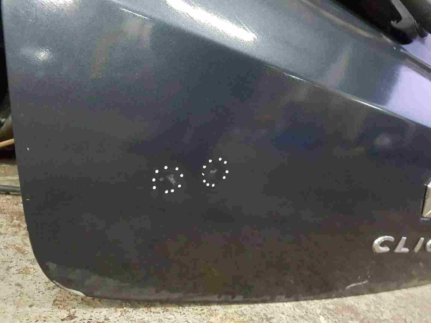 Thumb 6 Renault Clio MK3 2005-2009 Rear Tailgate Boot Grey Teb66 + Spoiler