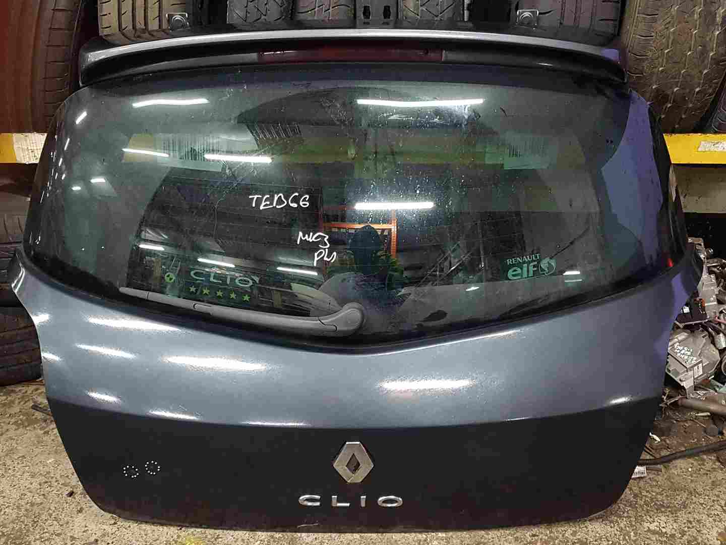 Thumb 8 Renault Clio MK3 2005-2009 Rear Tailgate Boot Grey Teb66 + Spoiler