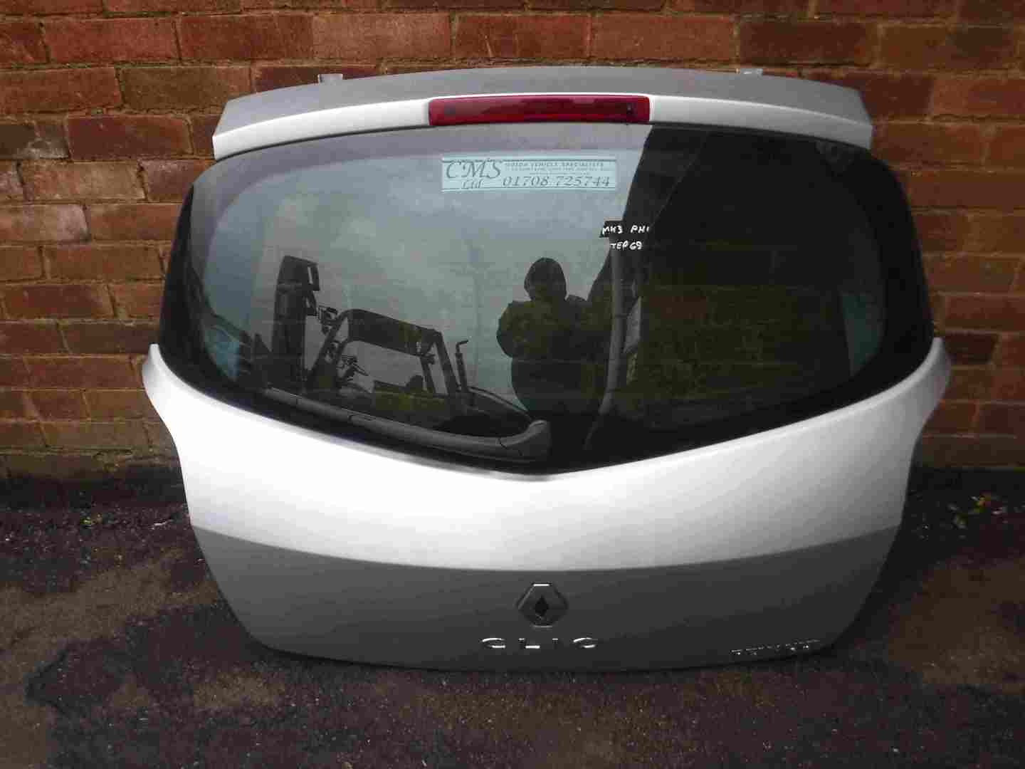 Renault Clio MK3 2005-2009 Rear Tailgate Boot Silver TED69