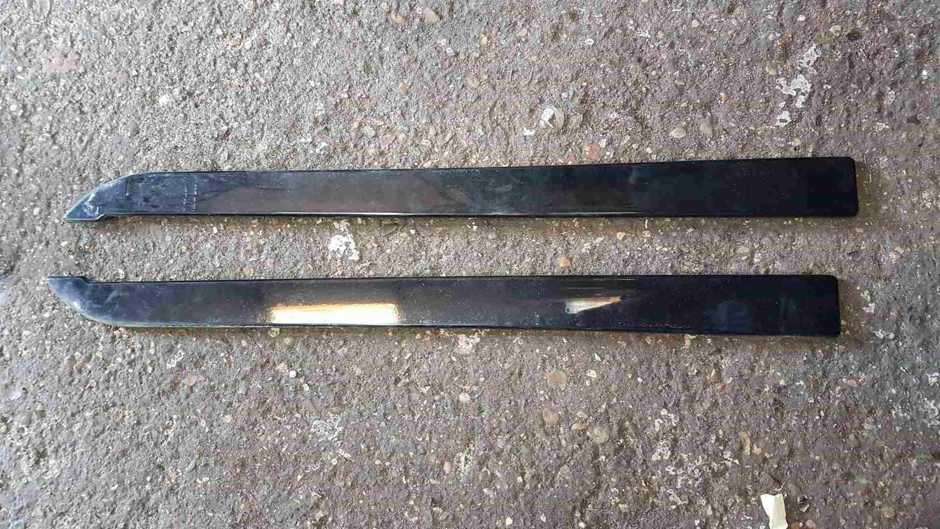 Thumb 4 Renault Clio MK3 2005-2009 Roof Panels Trim Inserts 3Dr PANO Sunroof Black 