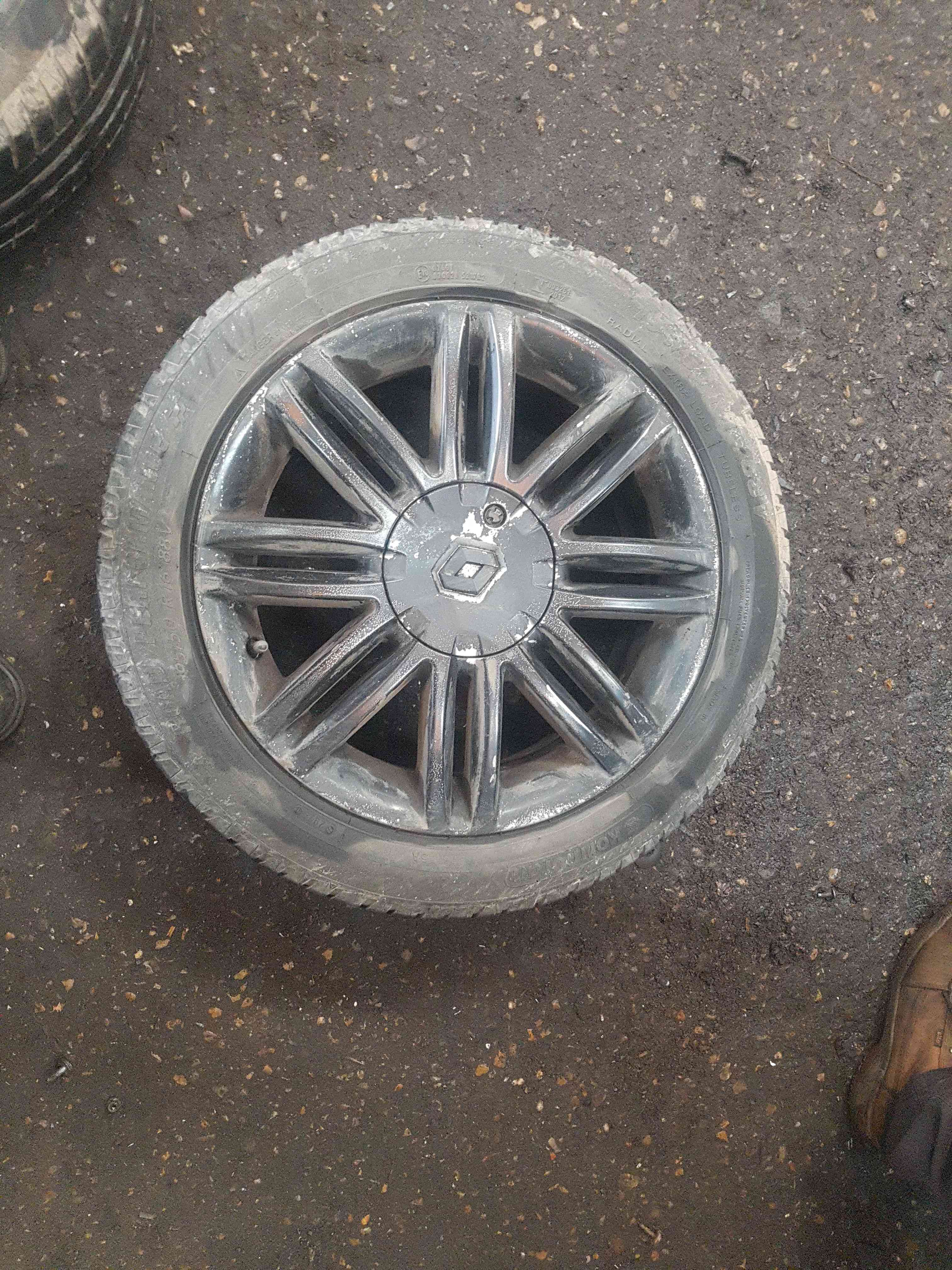Thumb 3 Renault Clio MK3 2005-2009 Solonia Alloy Wheel 16Inch 8200899145 Painted Black