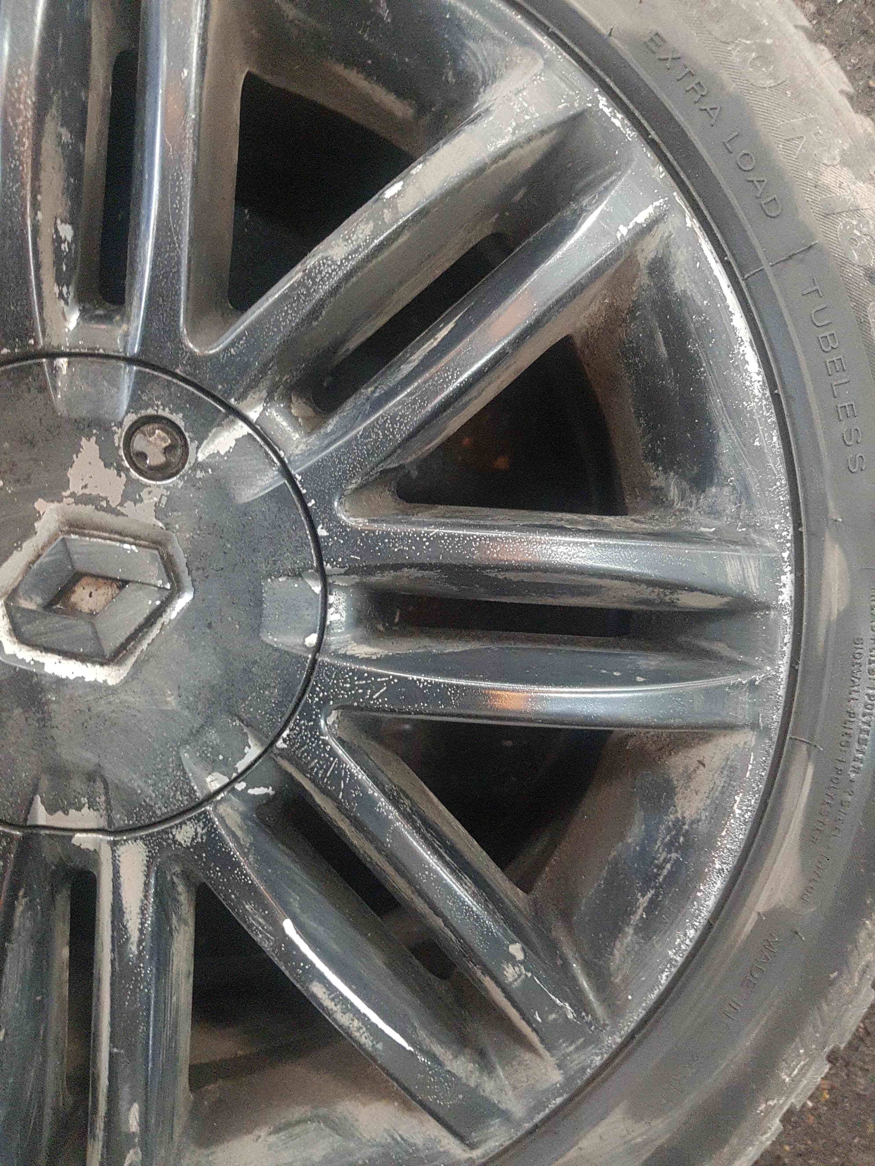 Thumb 7 Renault Clio MK3 2005-2009 Solonia Alloy Wheel 16Inch 8200899145 Painted Black