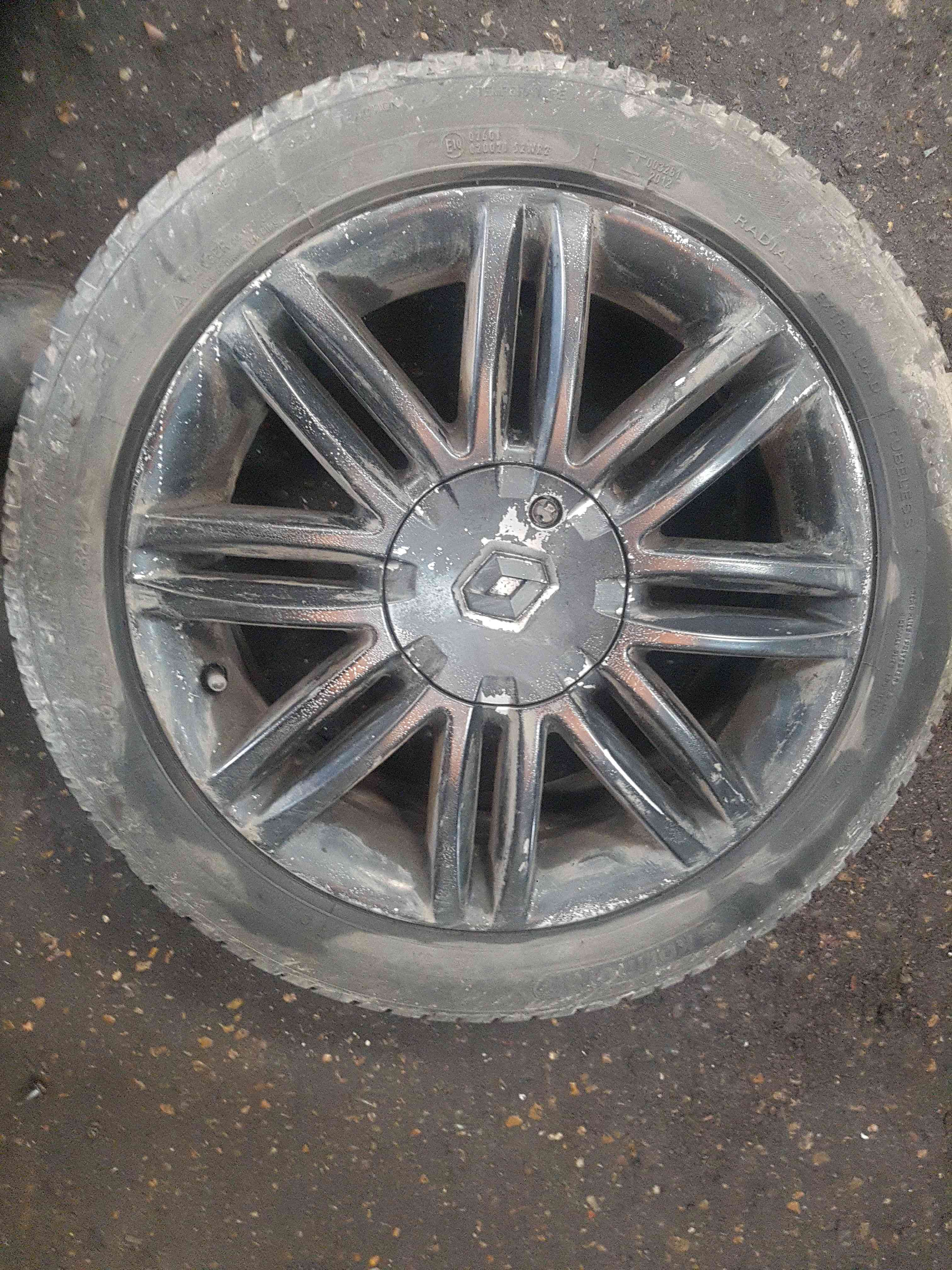 Thumb 9 Renault Clio MK3 2005-2009 Solonia Alloy Wheel 16Inch 8200899145 Painted Black