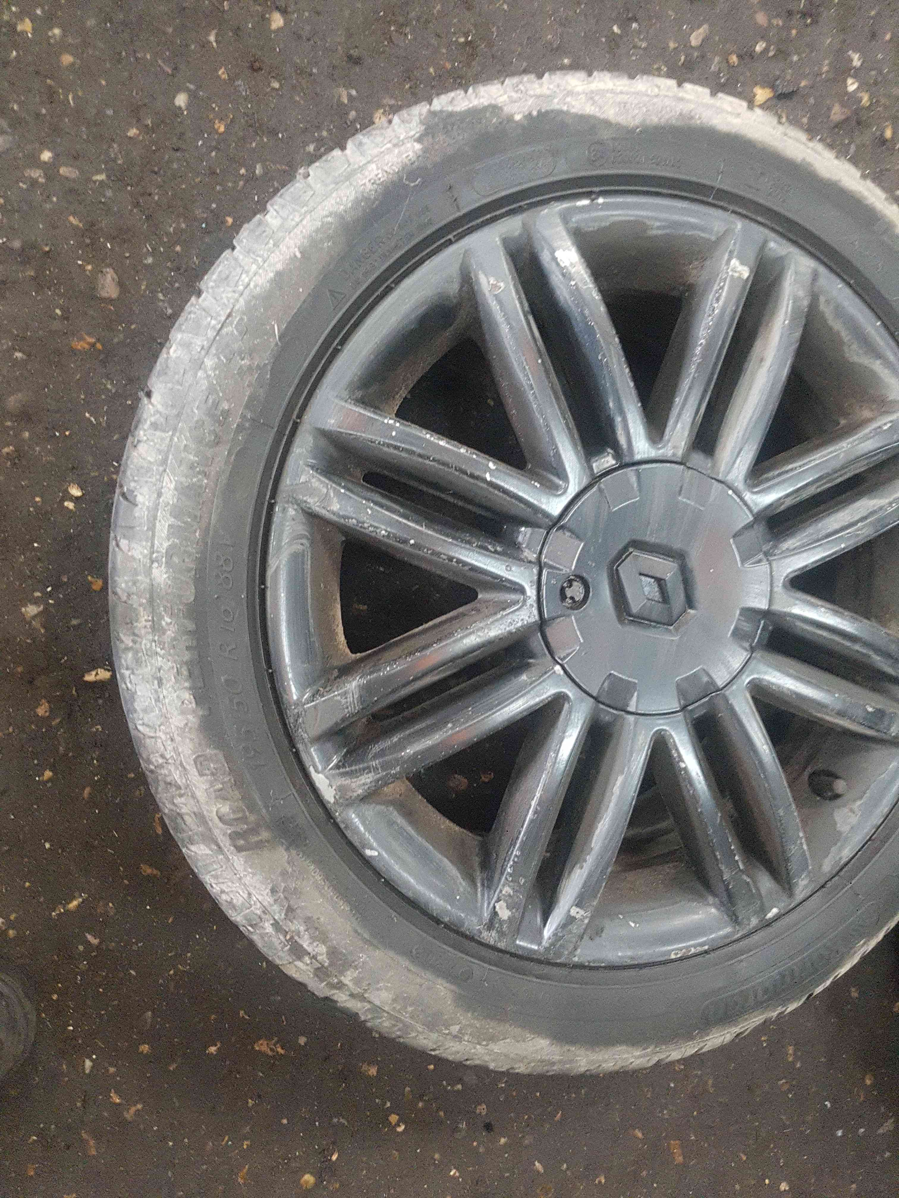 Thumb 3 Renault Clio MK3 2005-2009 Solonia Alloy Wheel 16Inch 8200899145 Painted Black