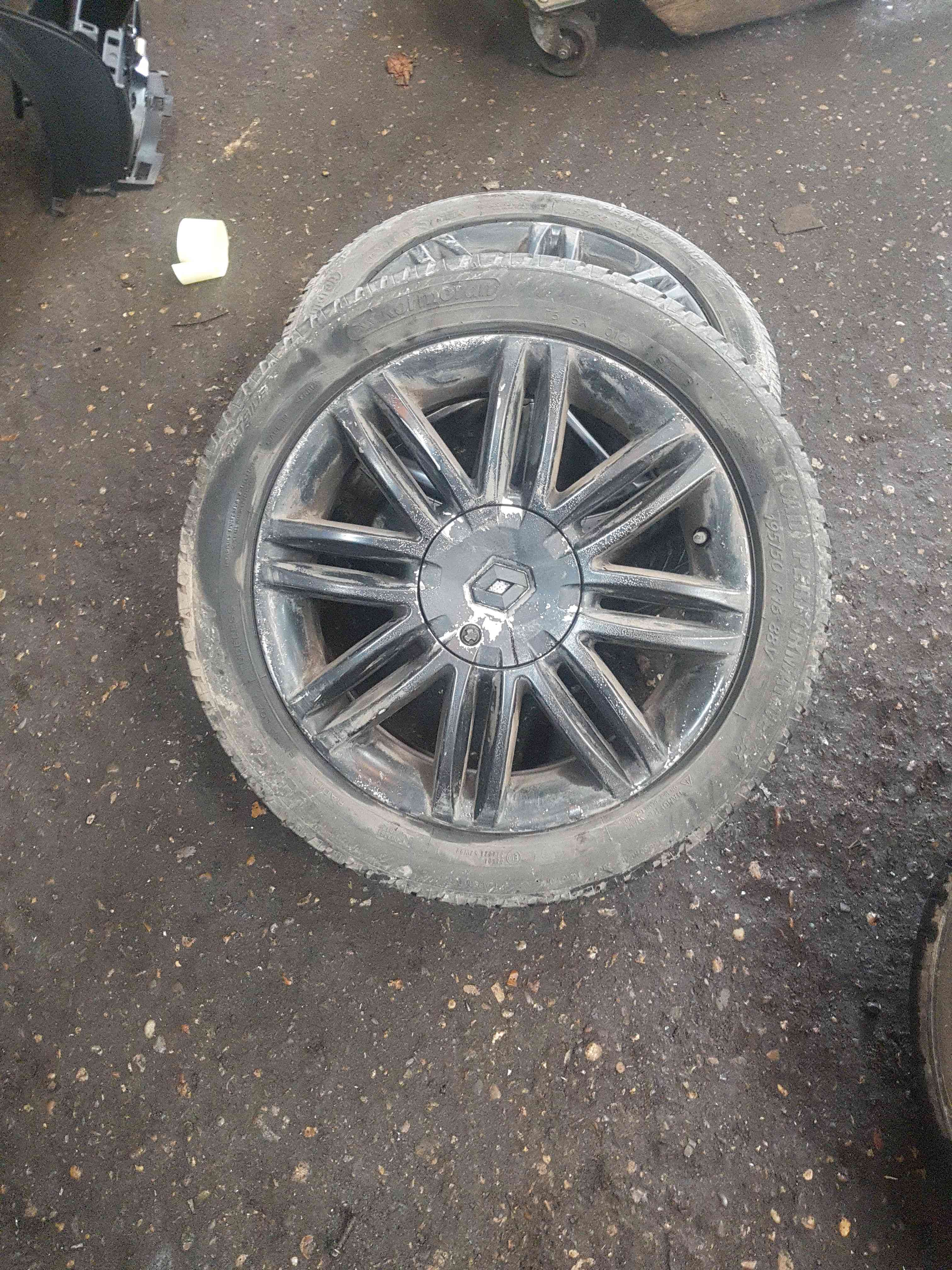 Thumb 15 Renault Clio MK3 2005-2009 Solonia Alloy Wheel 16Inch 8200899145 Painted Black
