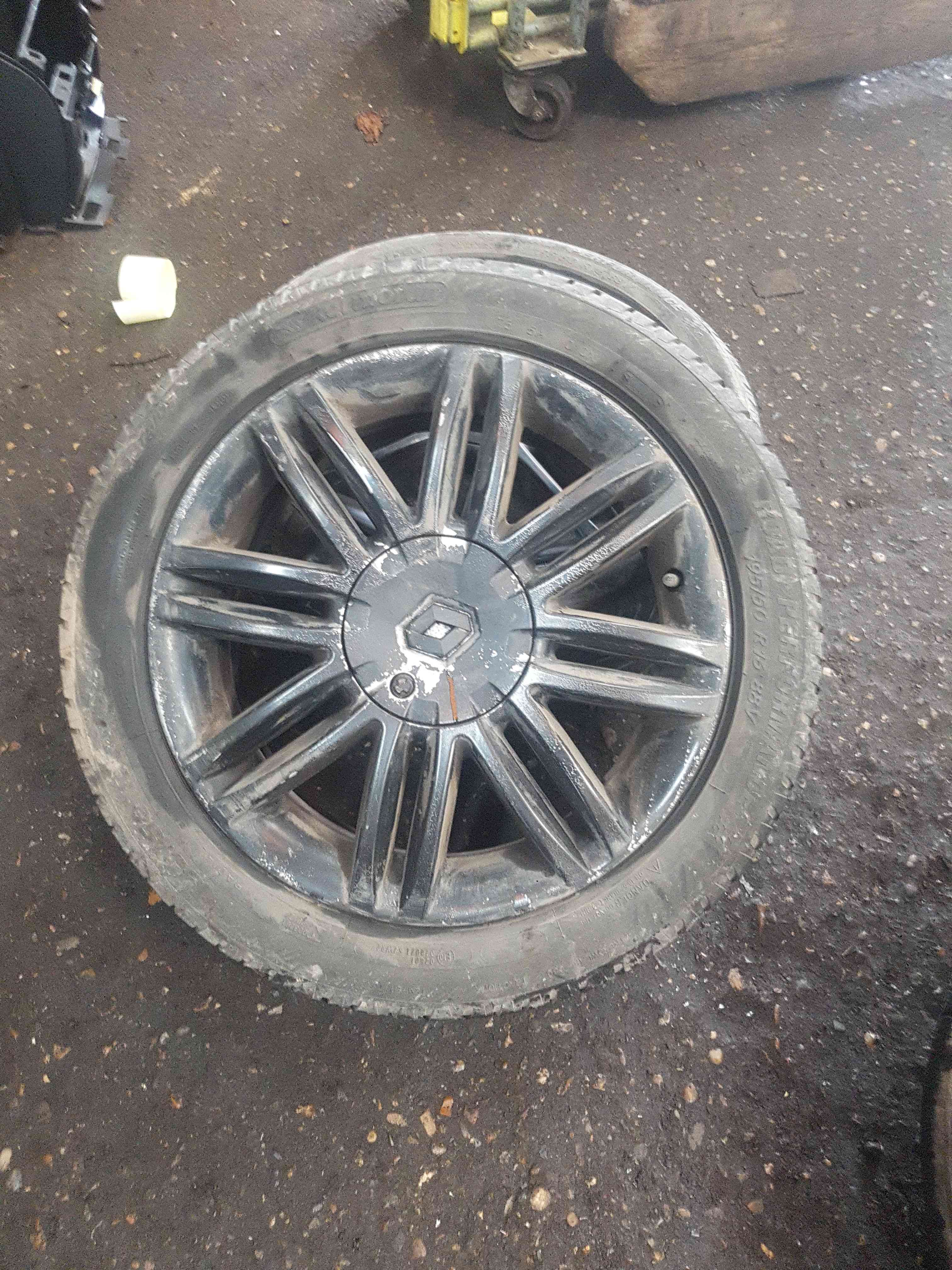 Thumb 16 Renault Clio MK3 2005-2009 Solonia Alloy Wheel 16Inch 8200899145 Painted Black