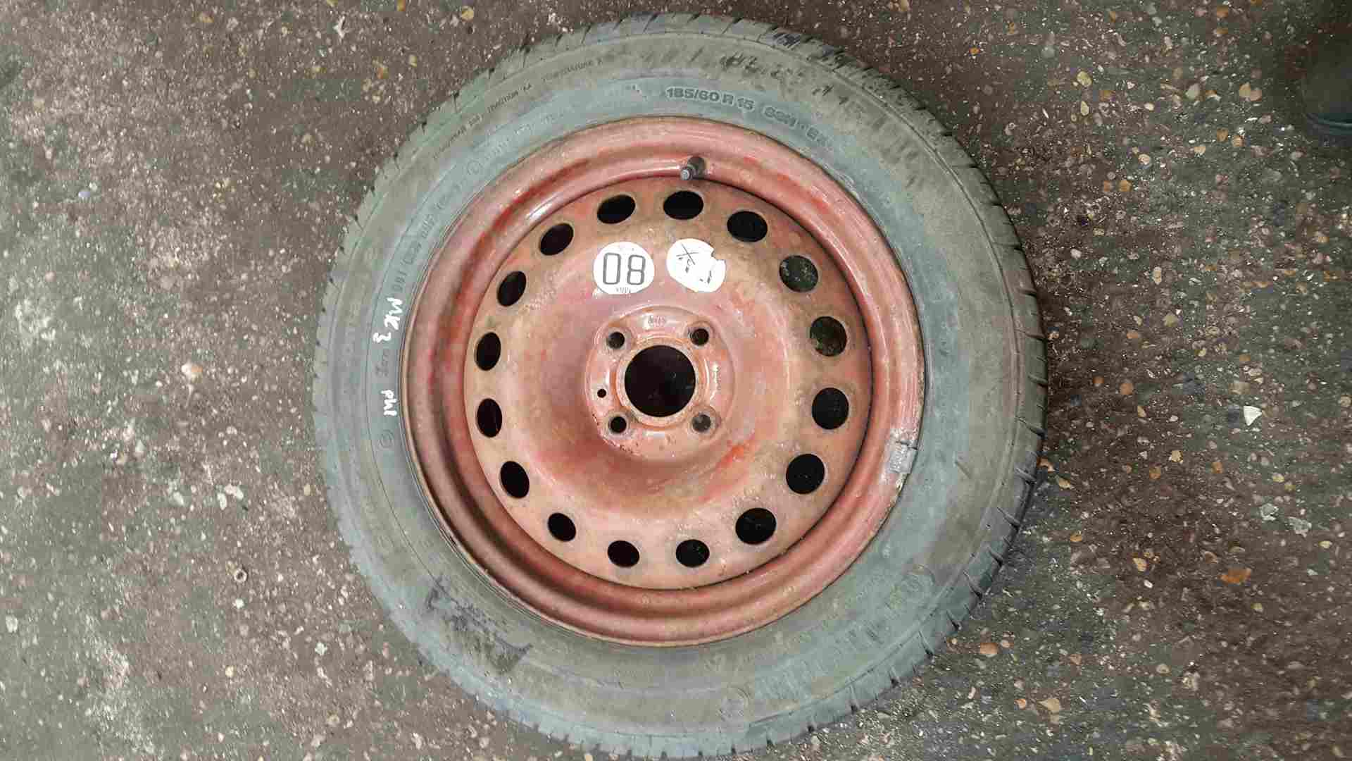 Renault Clio MK3 2005-2009 Steel Wheel RIM + Tyre 185 60 15 7Mm Tread 3/5