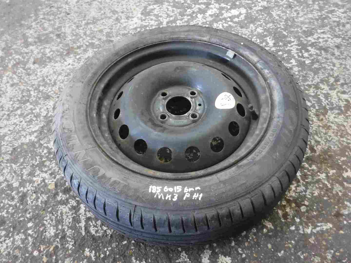 Renault Clio MK3 2005-2009 Steel Wheel Rim  Tyre 185 60 15 6mm Tread