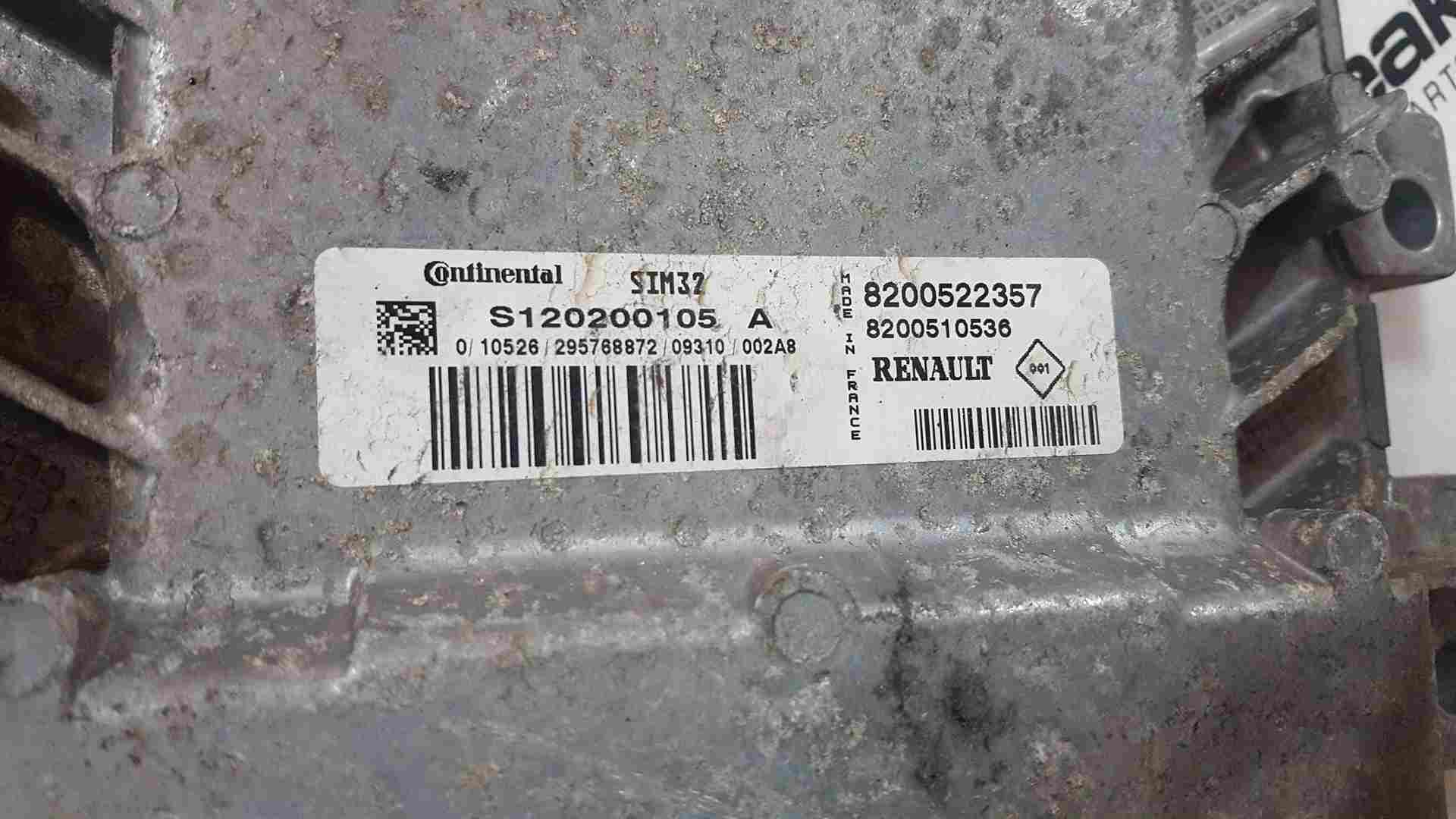 Thumb 3 Renault Clio MK3 2005-2012 1.2 16V ECU Set UCH Bcm Steering ECU + KEY Fob