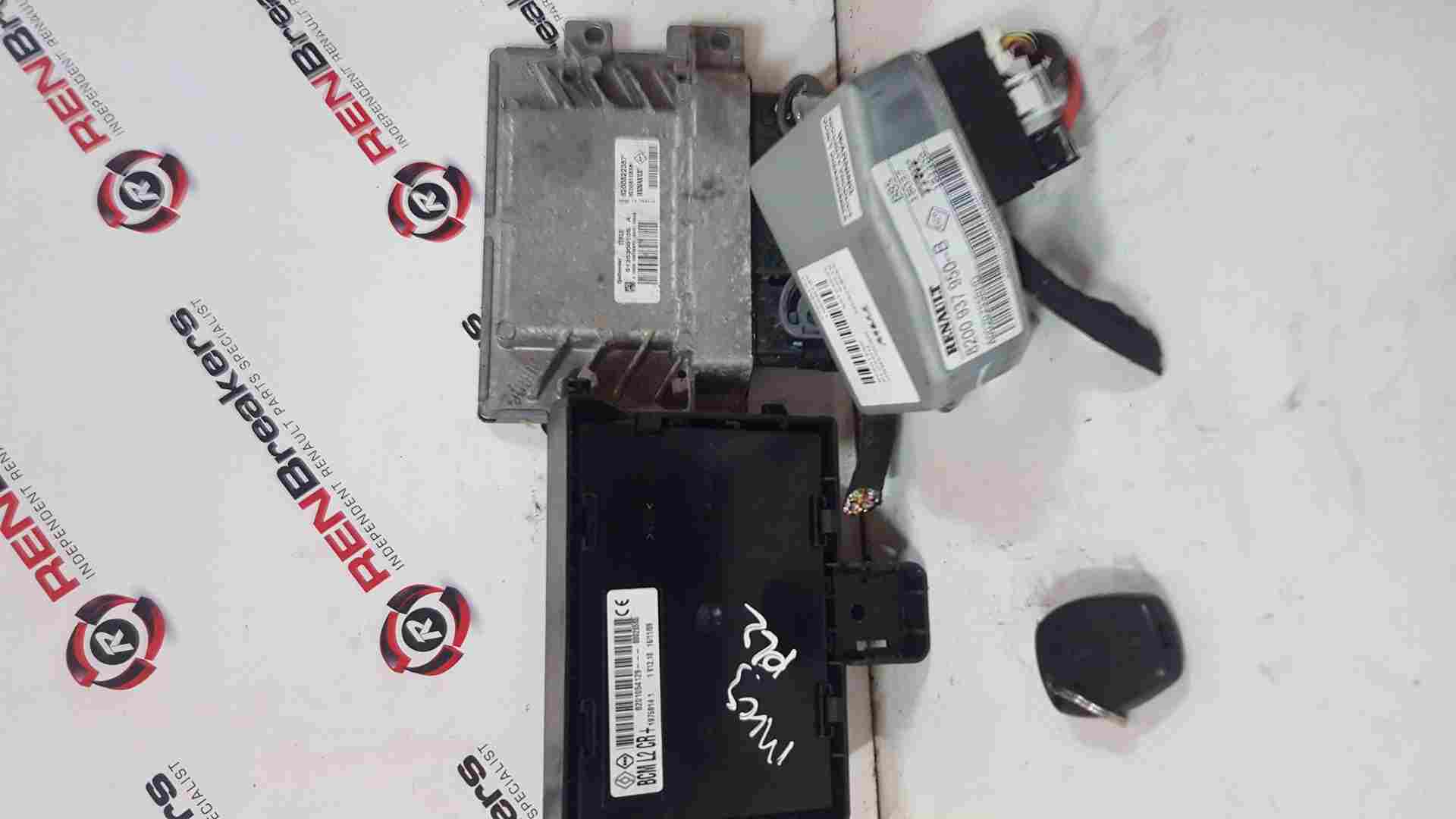 Thumb 5 Renault Clio MK3 2005-2012 1.2 16V ECU Set UCH Bcm Steering ECU + KEY Fob