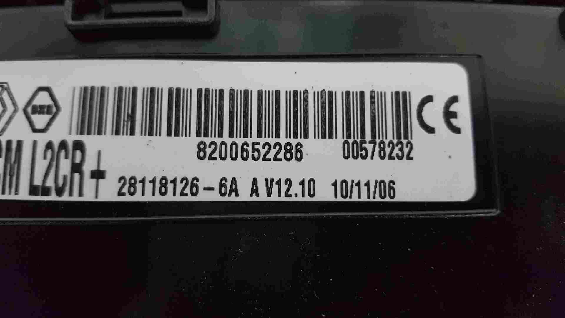 Thumb 2 Renault Clio MK3 2005-2012 1.2 16v ECU SET UCH BCM + Key Fob 8200294977