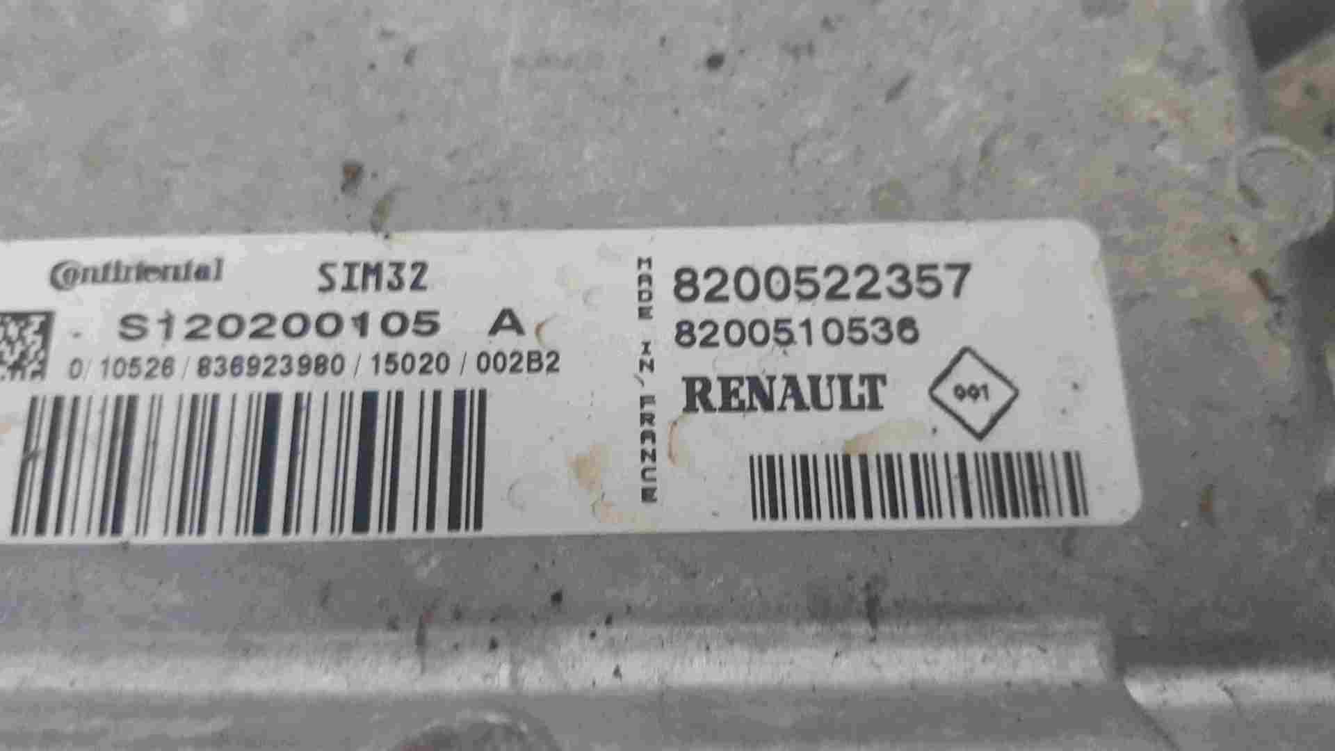 Thumb 2 Renault Clio MK3 2005-2012 1.2 16v Engine Control Unit ECU 8200522357 8200510536