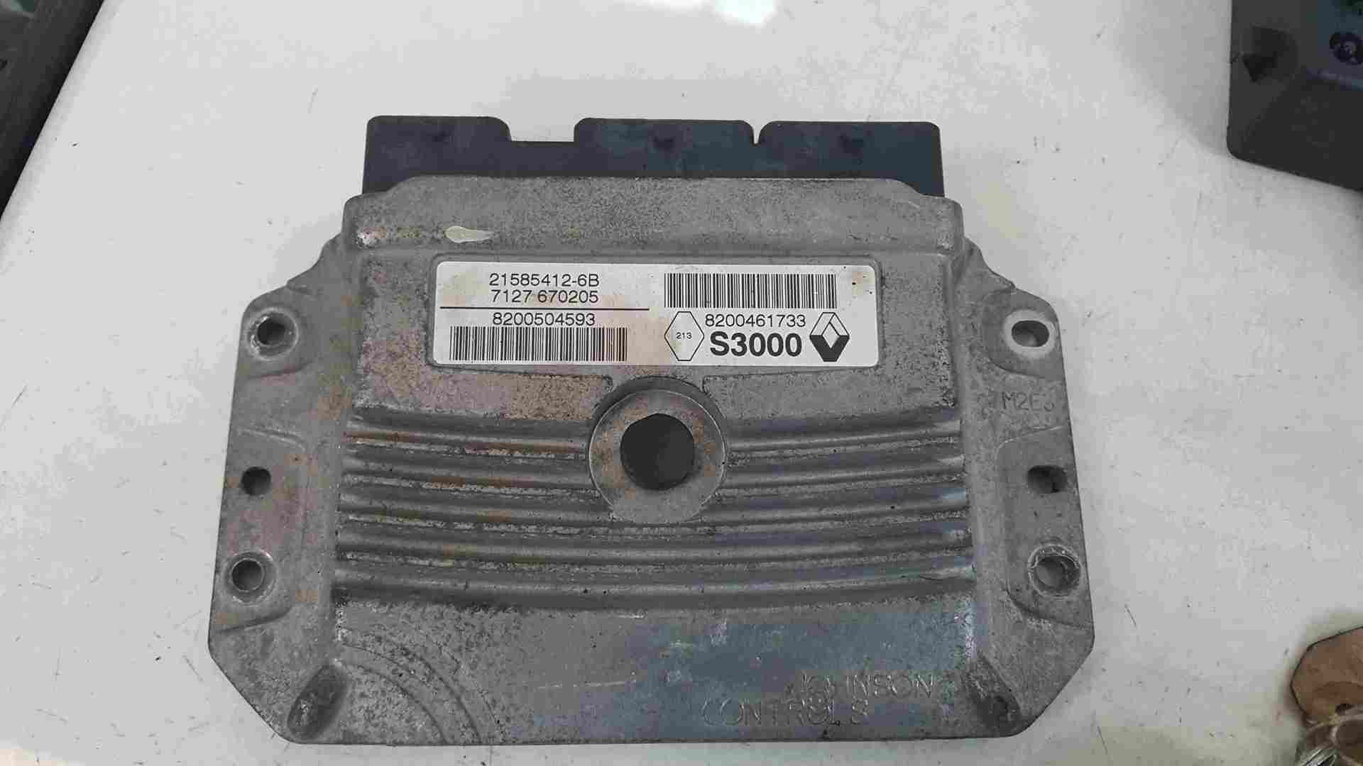 Thumb 4 Renault Clio MK3 2005-2012 1.4 16v ECU SET UCH BCM Immobiliser + Key Fob