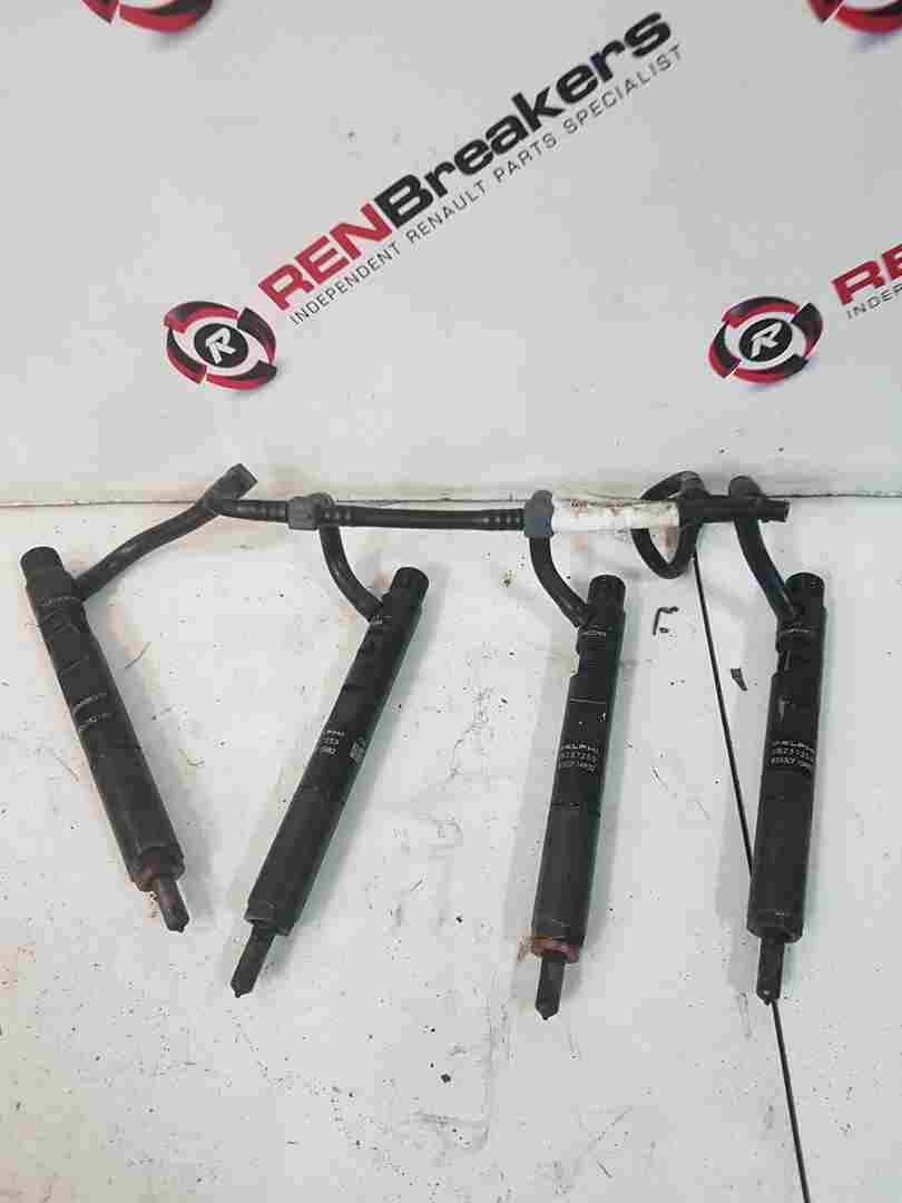 Renault Clio MK3 2005-2012 1.5 DCI Diesel Injectors SET X4 8200827965 166000897R