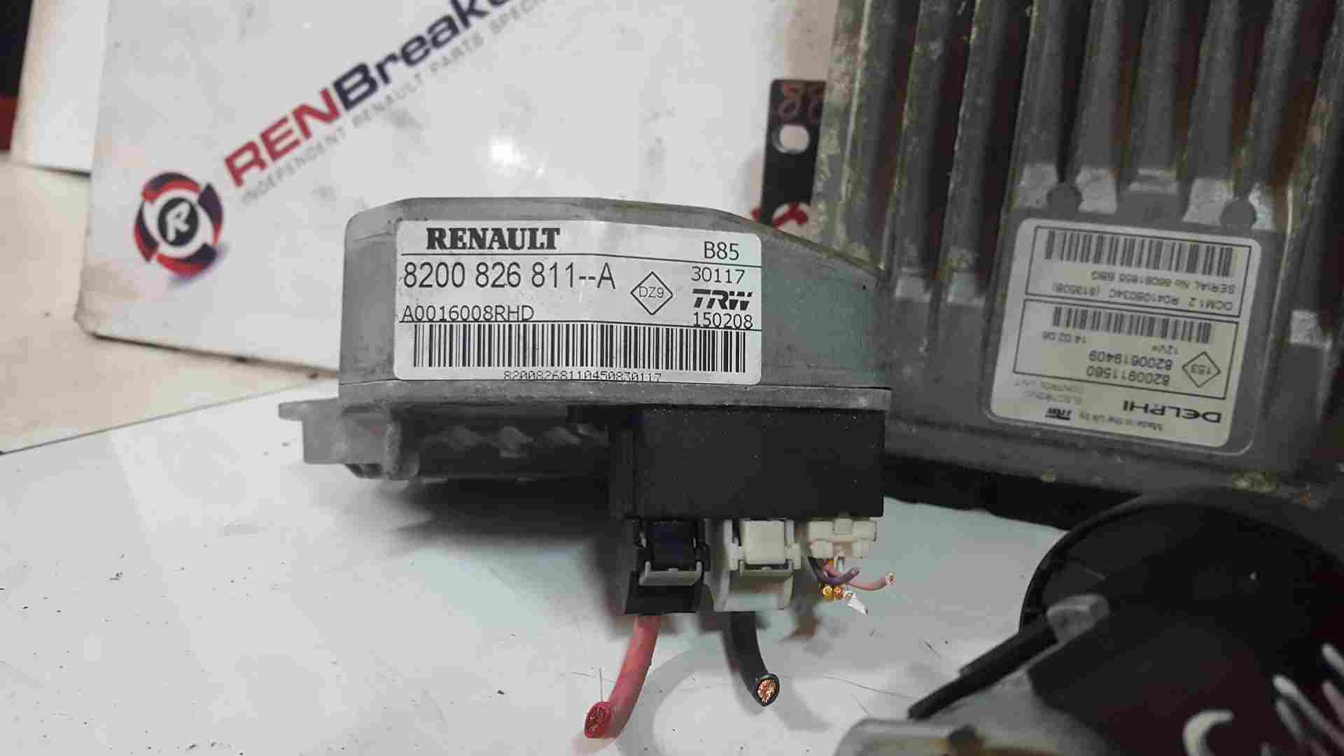 Thumb 3 Renault Clio MK3 2005-2012 1.5 DCI Ecu SET Uch BCM Steering + 2 KEY Fobs
