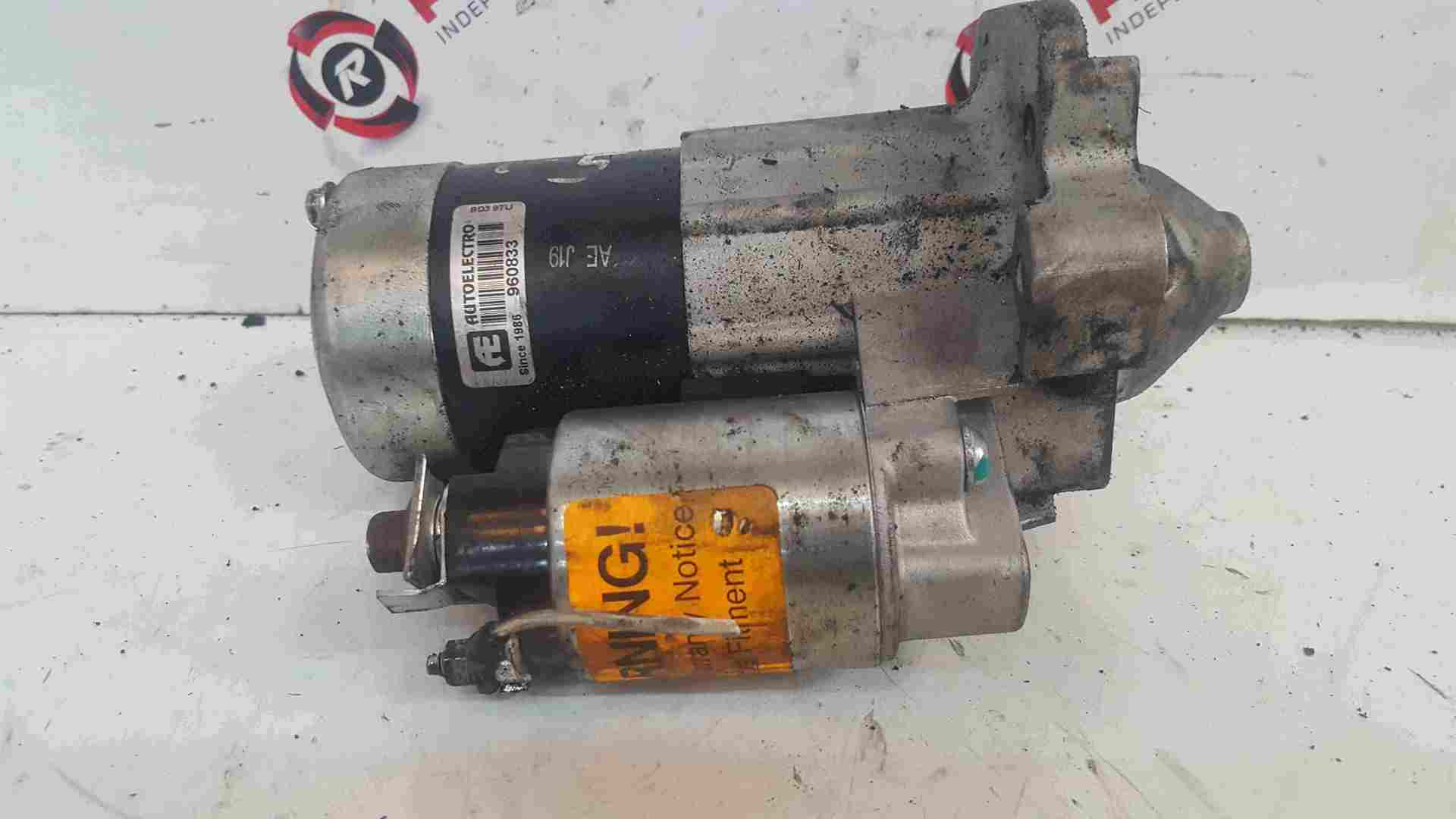 Renault Clio MK3 2005-2012 1.5 DCi Starter Motor Starting