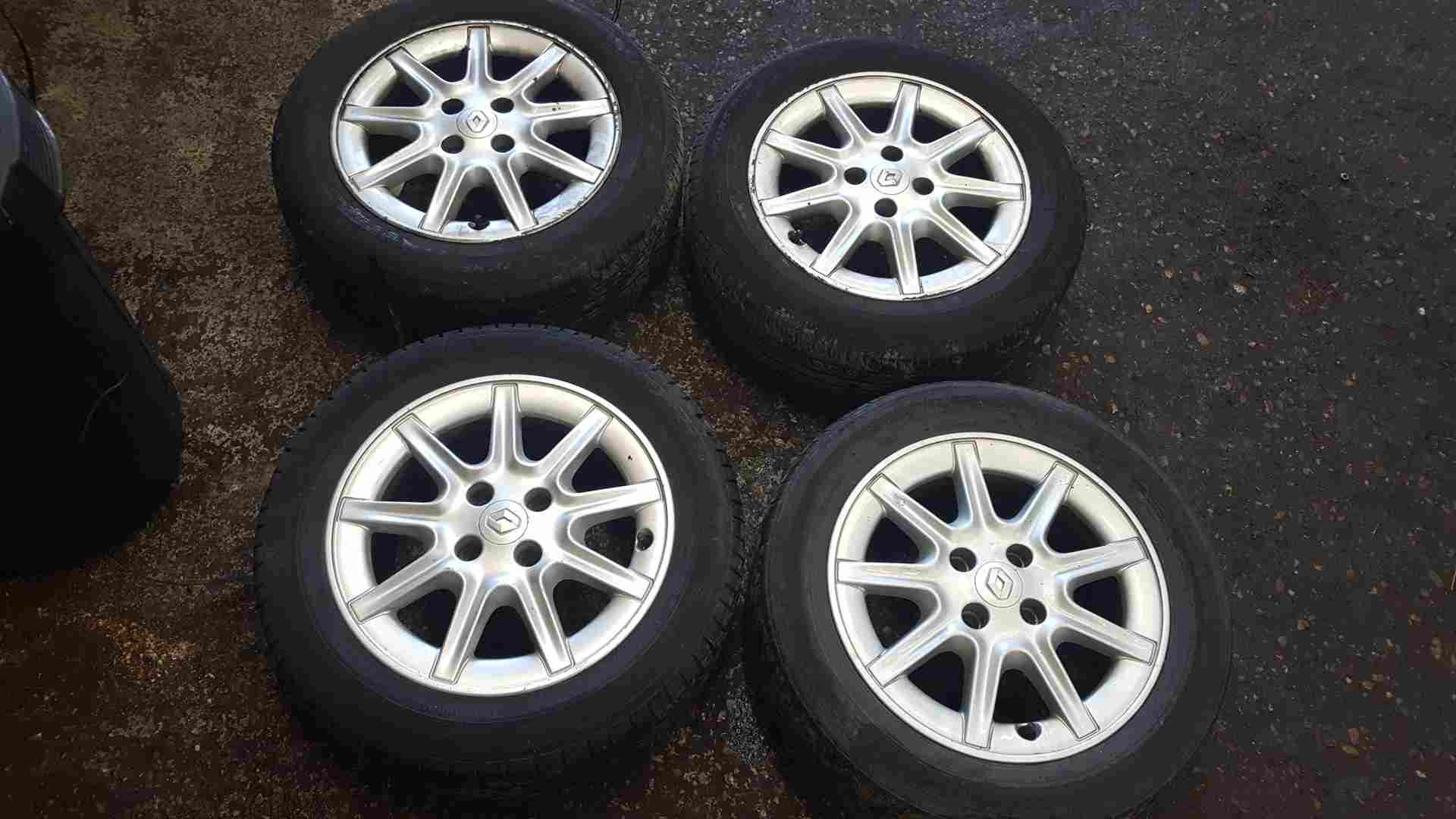 Thumb 4 Renault Clio MK3 2005-2012 Alcyone Alloy Wheels SET X4 15Inch