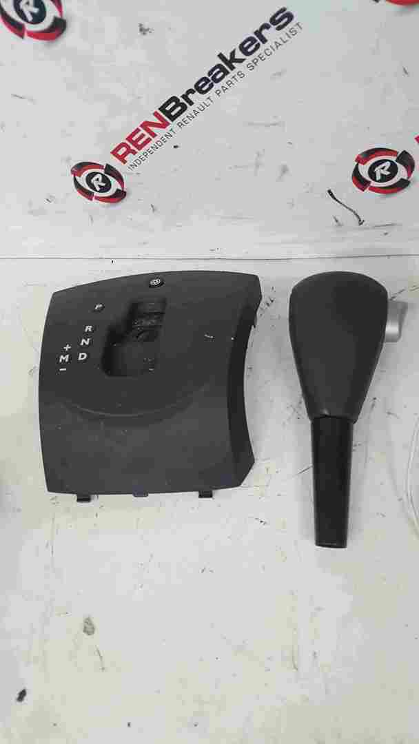 Thumb 2 Renault Clio MK3 2005-2012 Automatic Gearbox Knob + Surround 8200397730